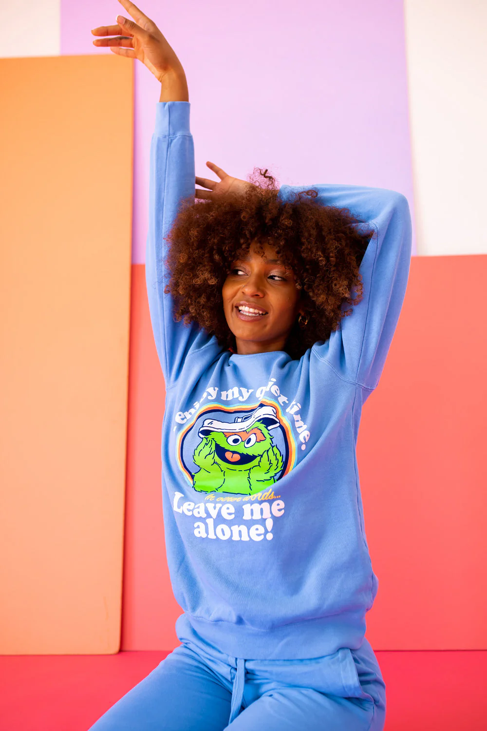 Anti-Social Oscar The Grouch Sweatshirt - Image 4