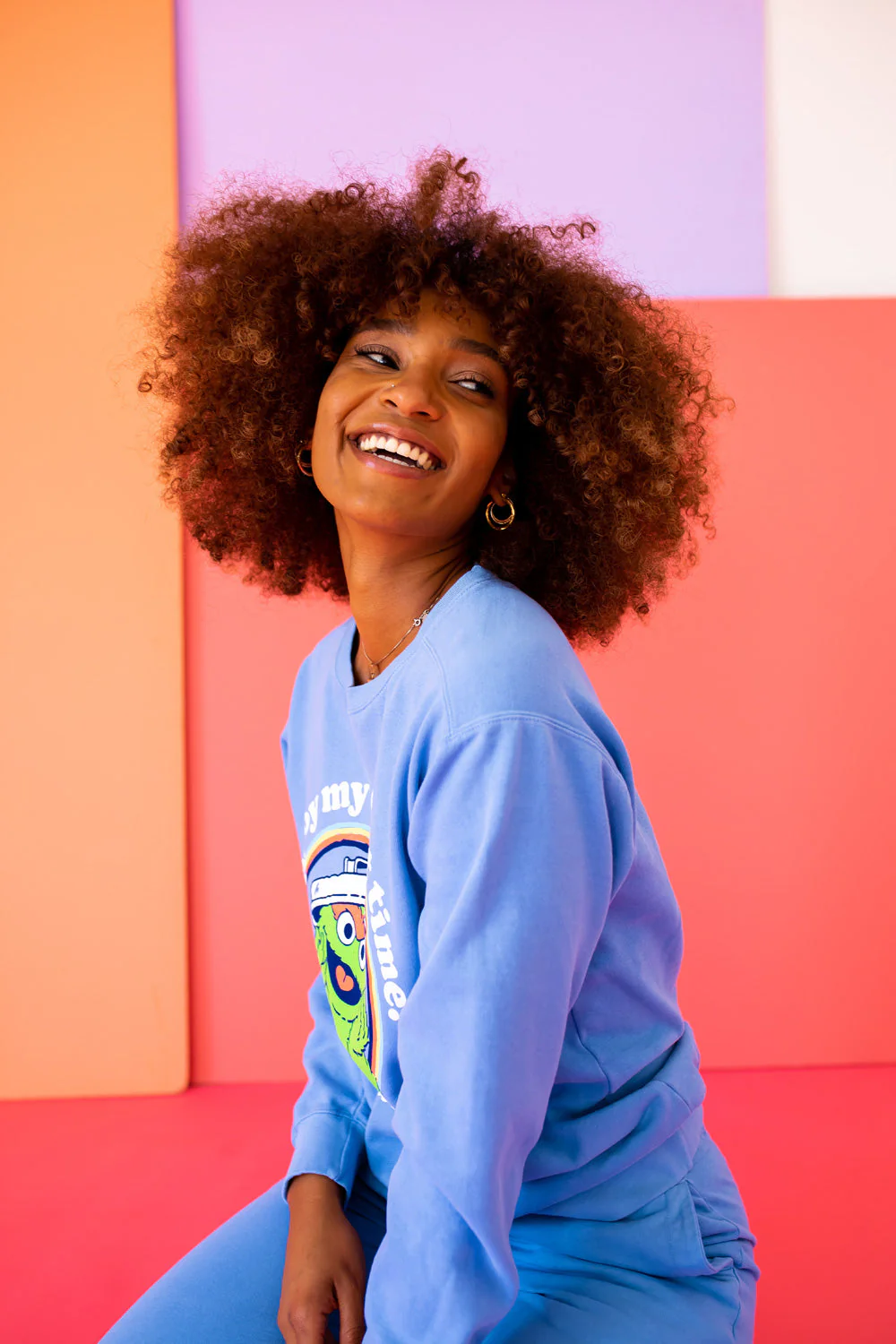 Anti-Social Oscar The Grouch Sweatshirt - Image 6