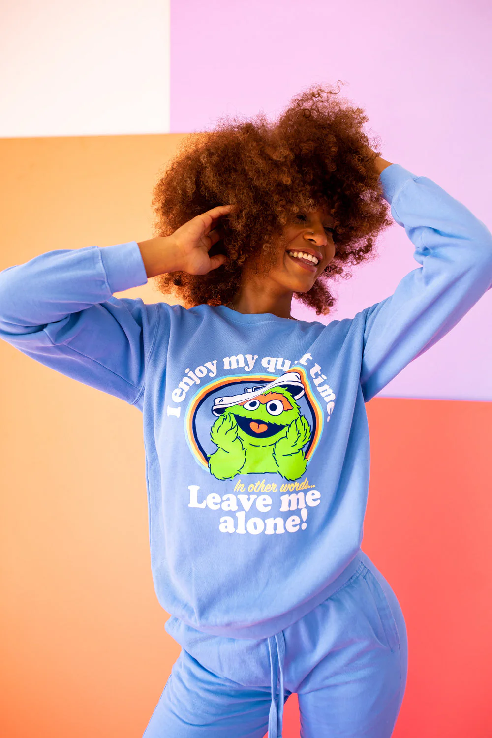 Anti-Social Oscar The Grouch Sweatshirt - Image 8