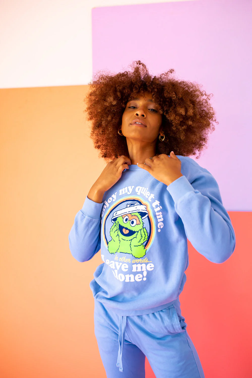 Anti-Social Oscar The Grouch Sweatshirt - Image 9