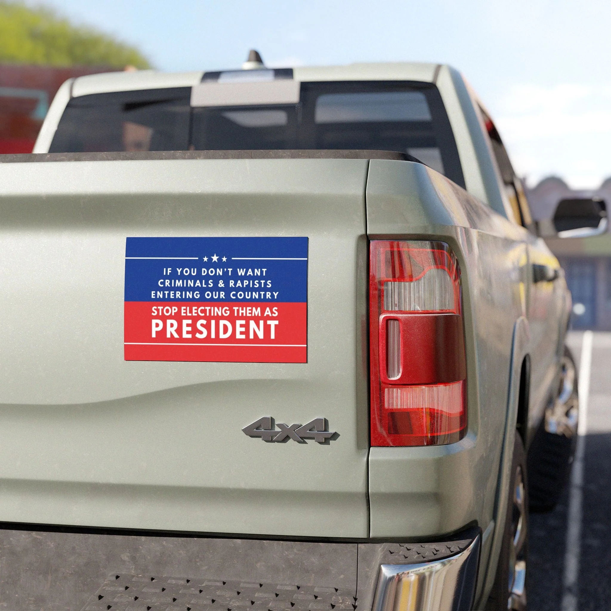 Anti-Trump Car Magnet - Image 2