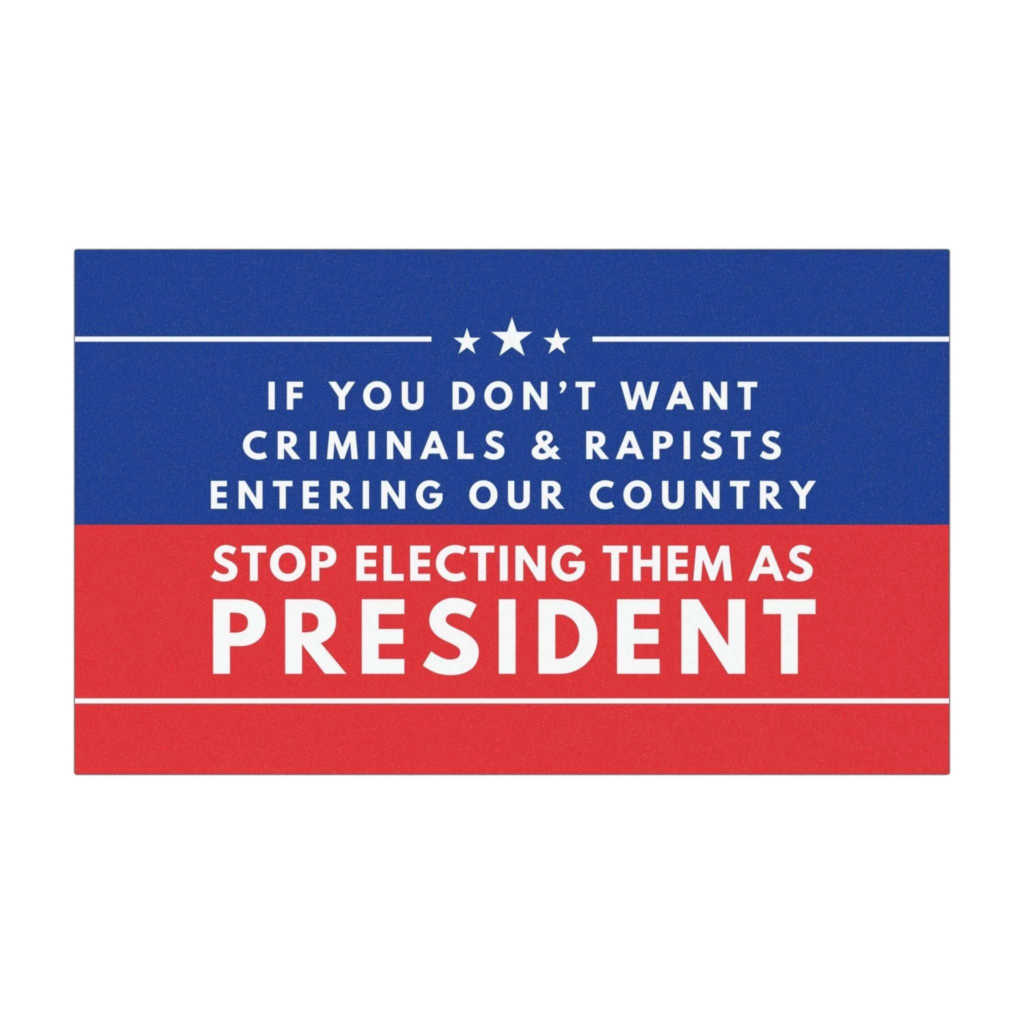 Anti-Trump Car Magnet - Image 3