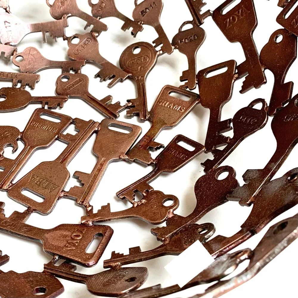 Antiqued Key Bowl - Image 4