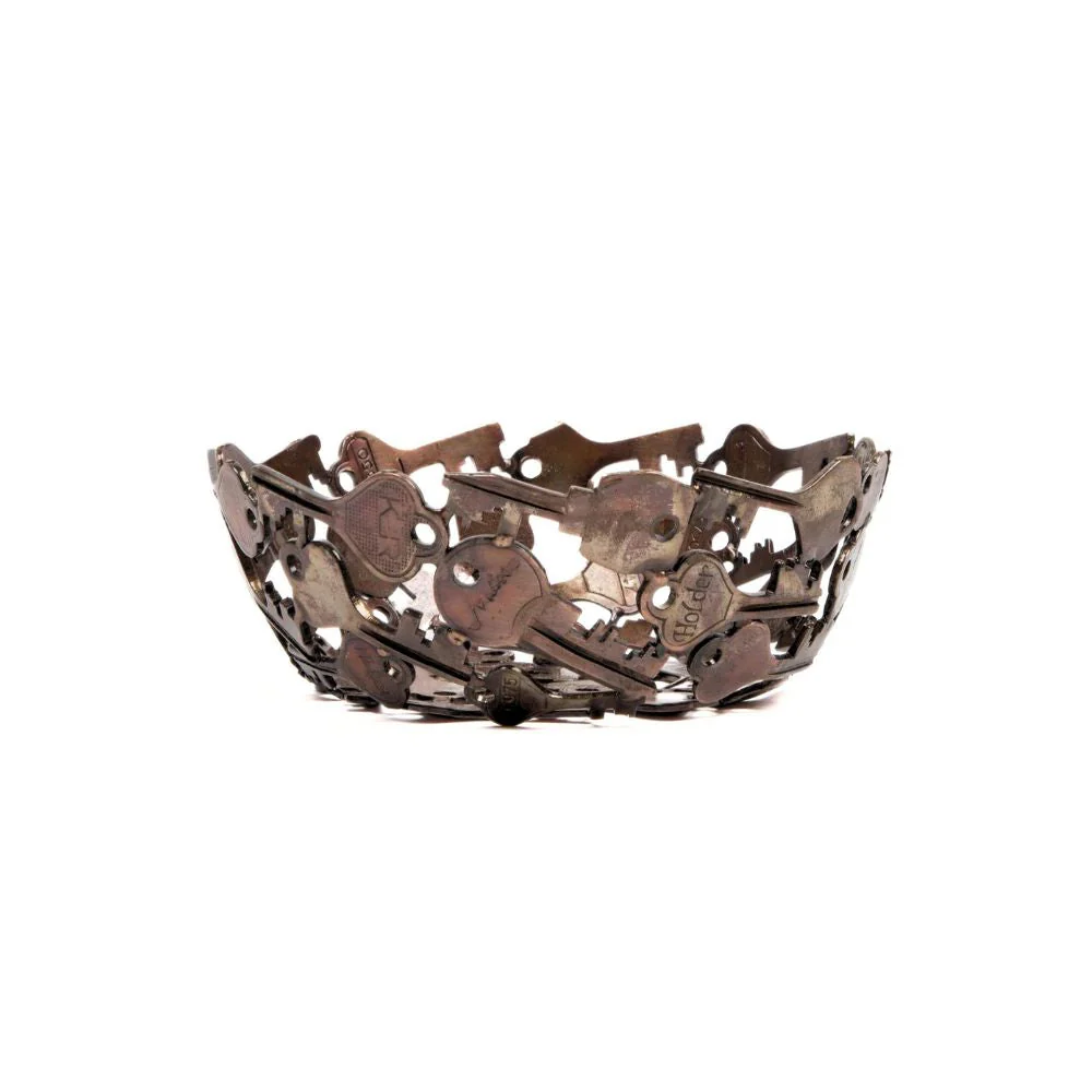 Antiqued Key Small Bowl - Image 3