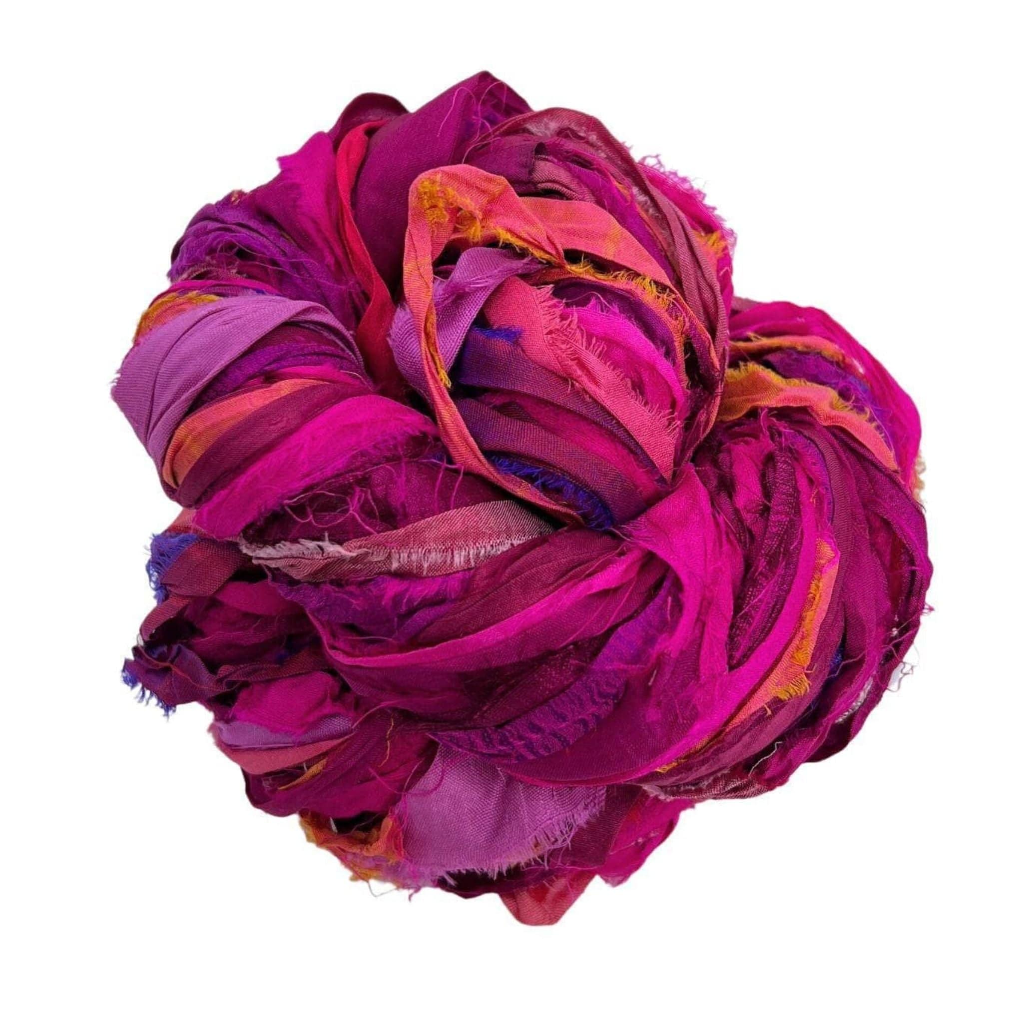 Artisan Recycled Sari Ribbon – Sari Treasures in Every Strand - Image 38