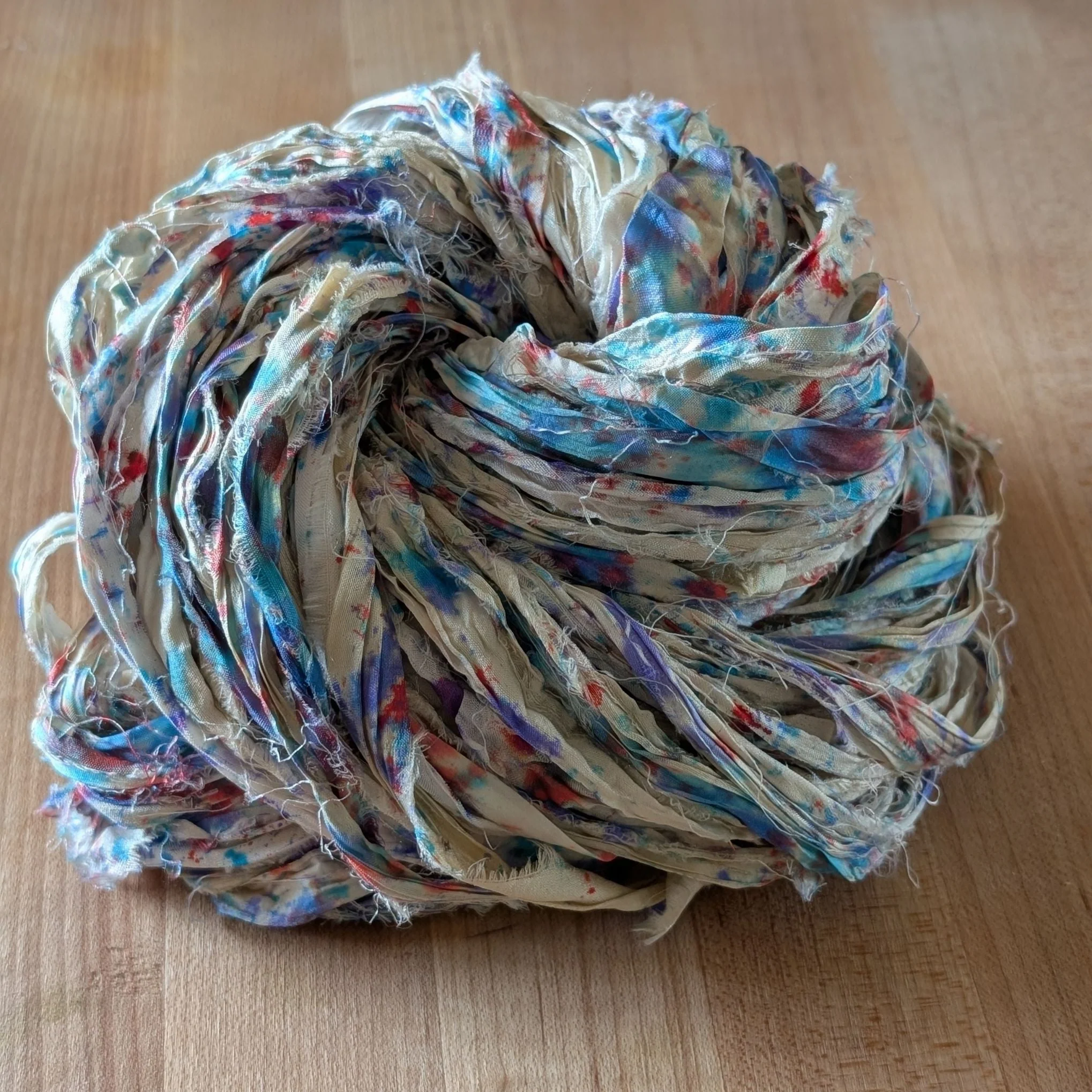 Artisan Recycled Sari Ribbon – Sari Treasures in Every Strand - Image 60