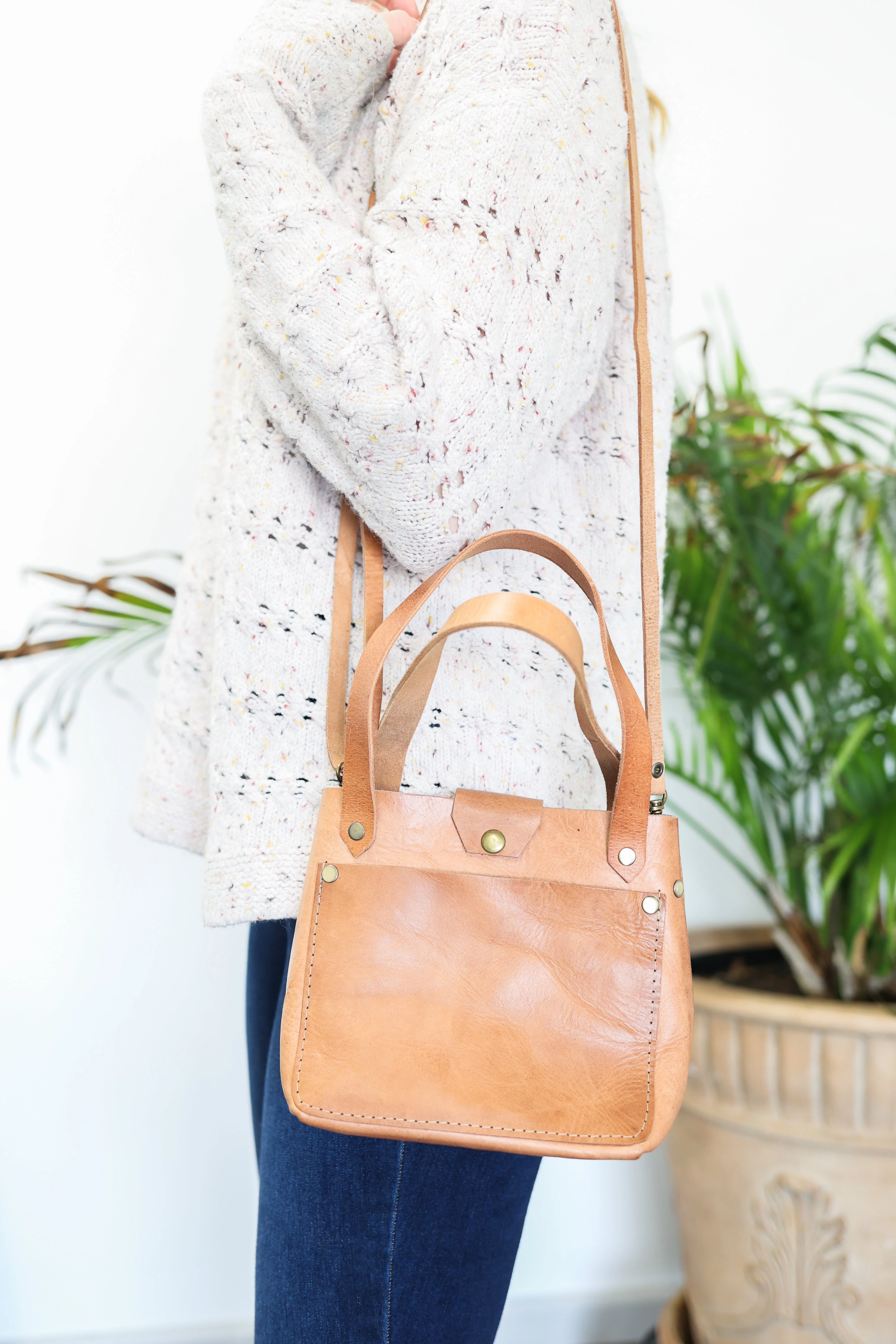 Atlas Mini Crossbody Tote - Image 11