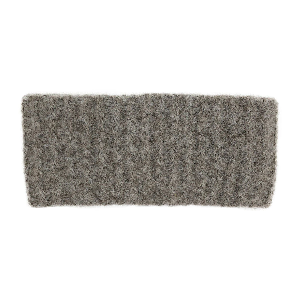 Autumn Ribbed Alpaca Ear Warmer - Image 3