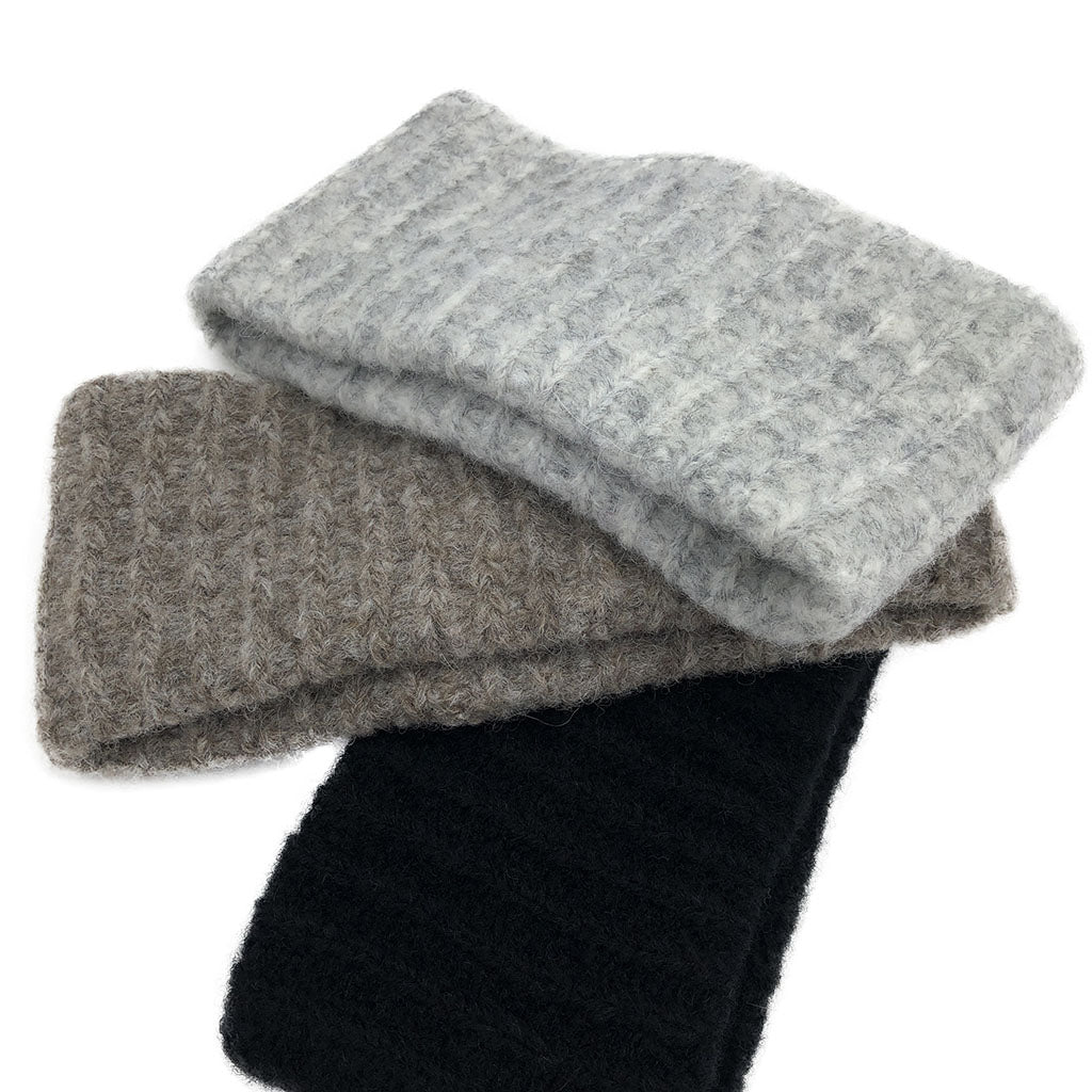 Autumn Ribbed Alpaca Ear Warmer - Image 4