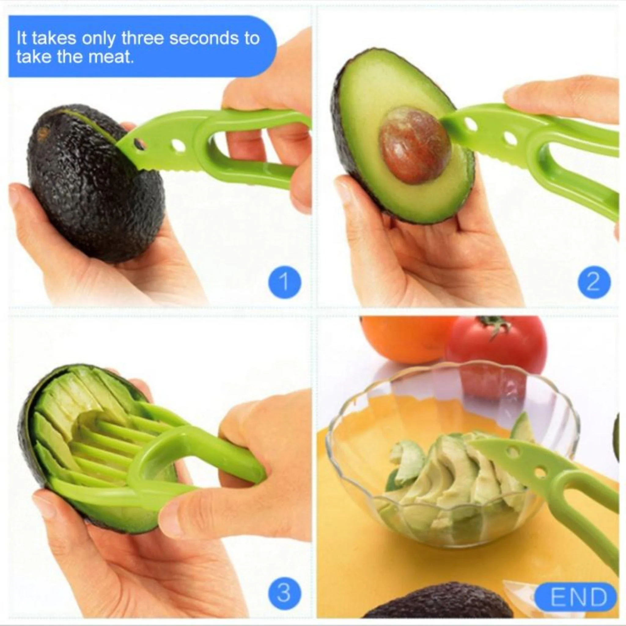 3-in-1 Avocado Slicer - Image 4