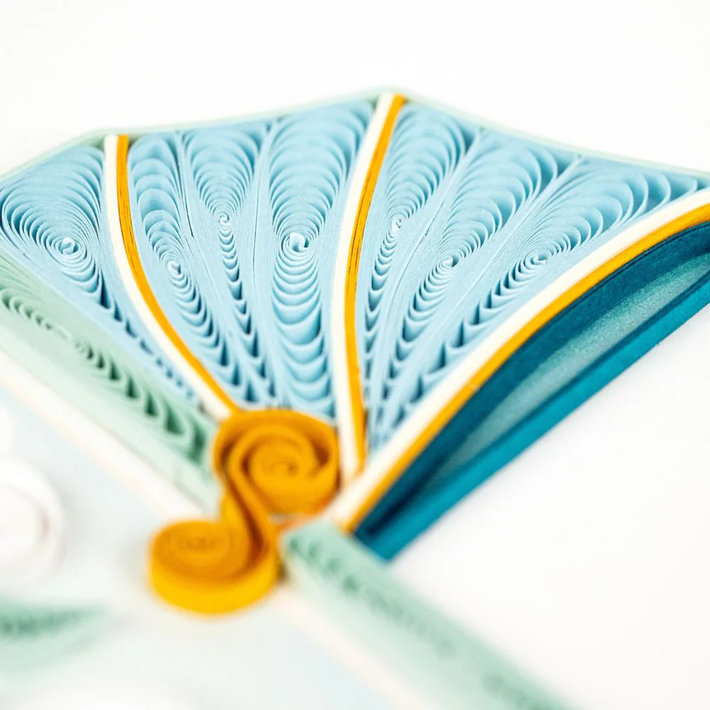 Baby Buggy Quilled Greeting Card - Image 3