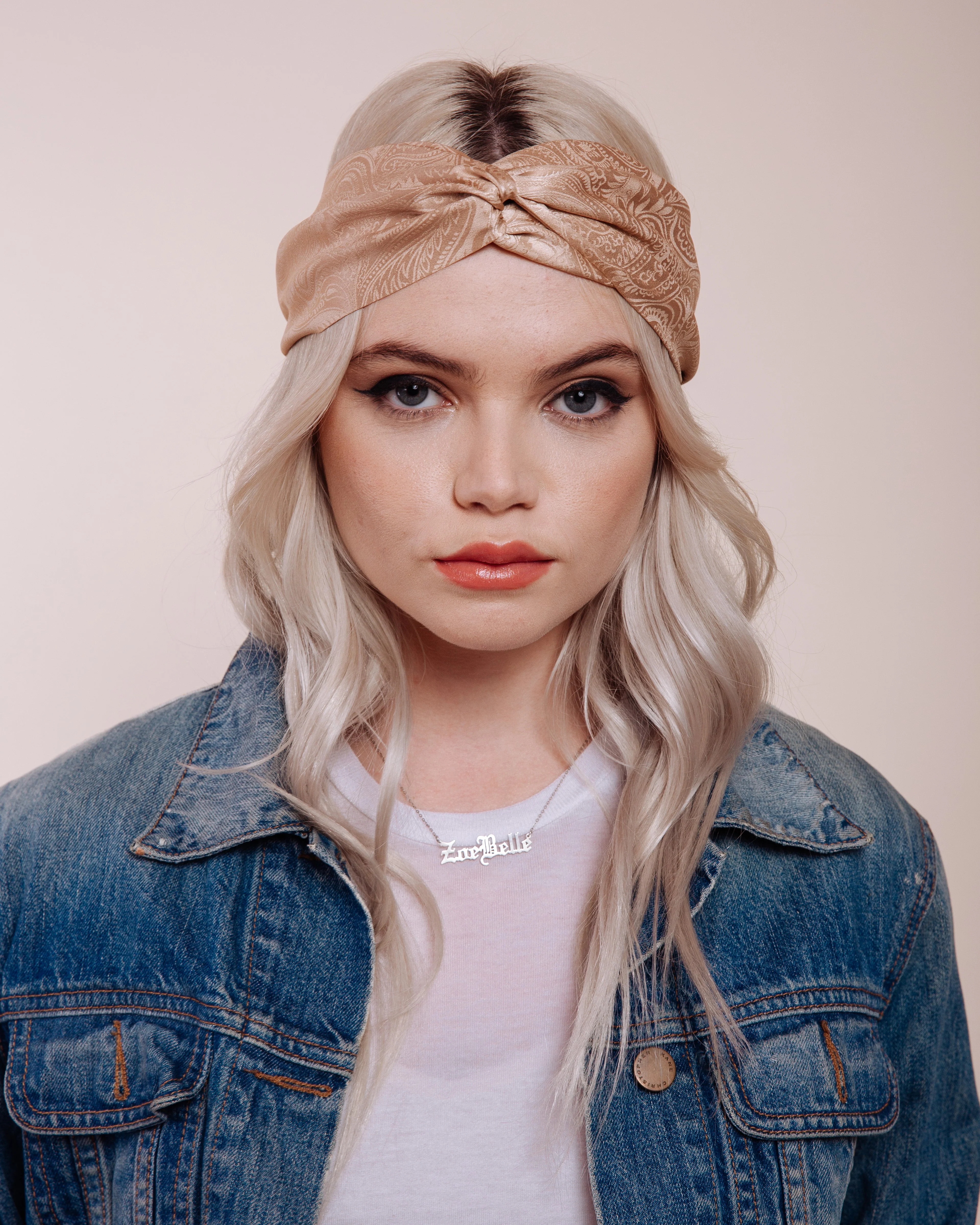 Baby Love: Nude - Headwrap - Image 3