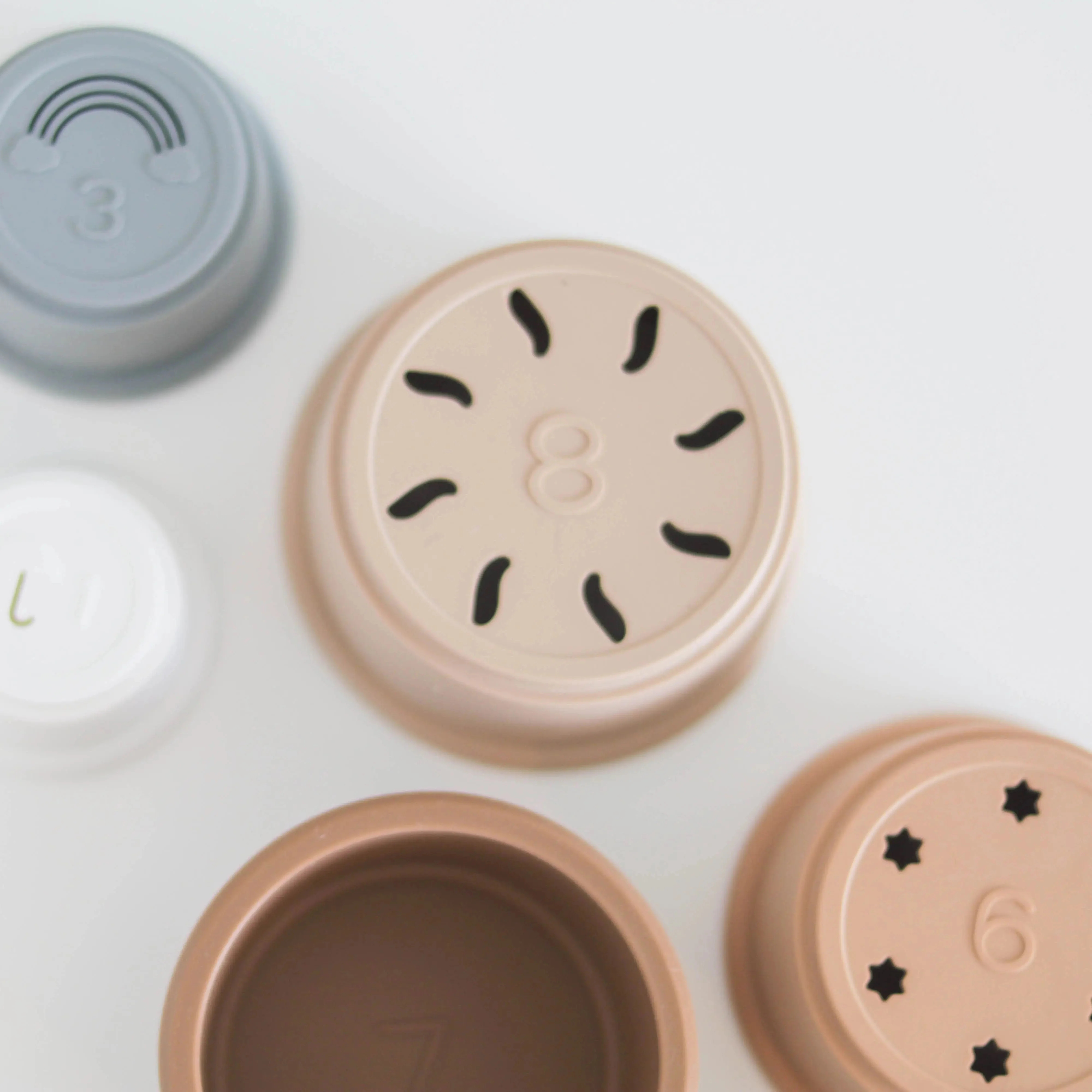 Baby Silicone Stacking Cups - Image 3