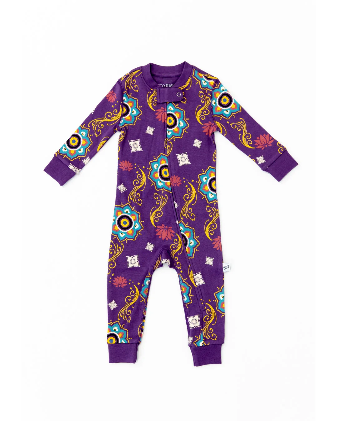 Baby Sleeper – Purple Rangoli - Image 2