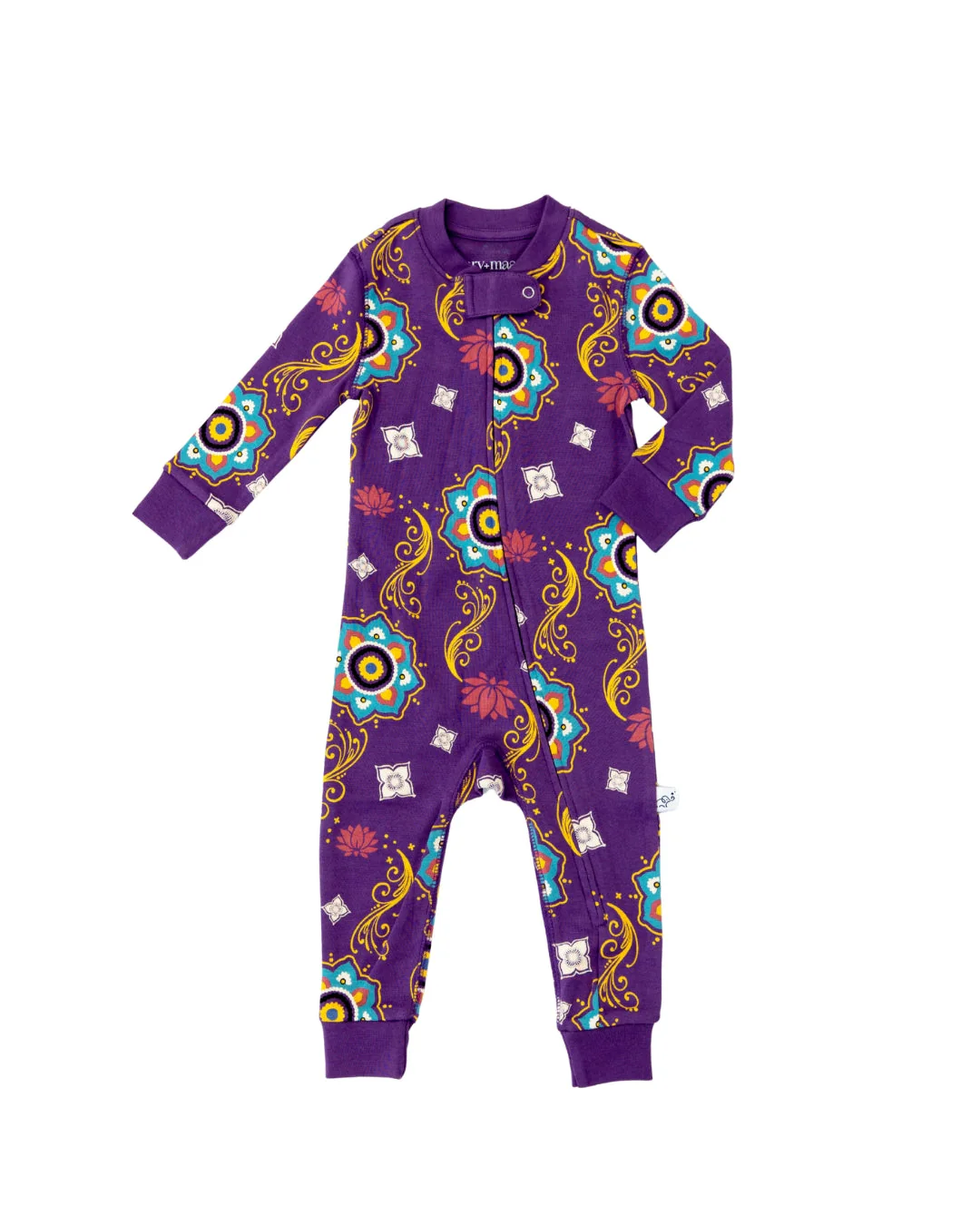 Baby Sleeper – Purple Rangoli - Image 4
