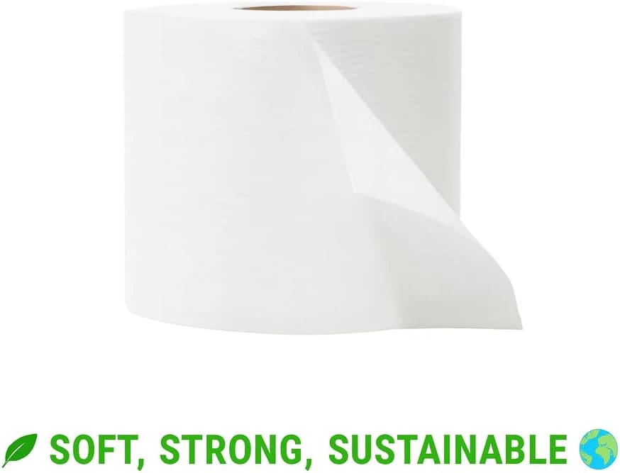 Bamboo Toilet Paper – 80 Rolls, 3-Ply, 400 Sheets, Bulk for Business, Commercial & Schools - Image 3