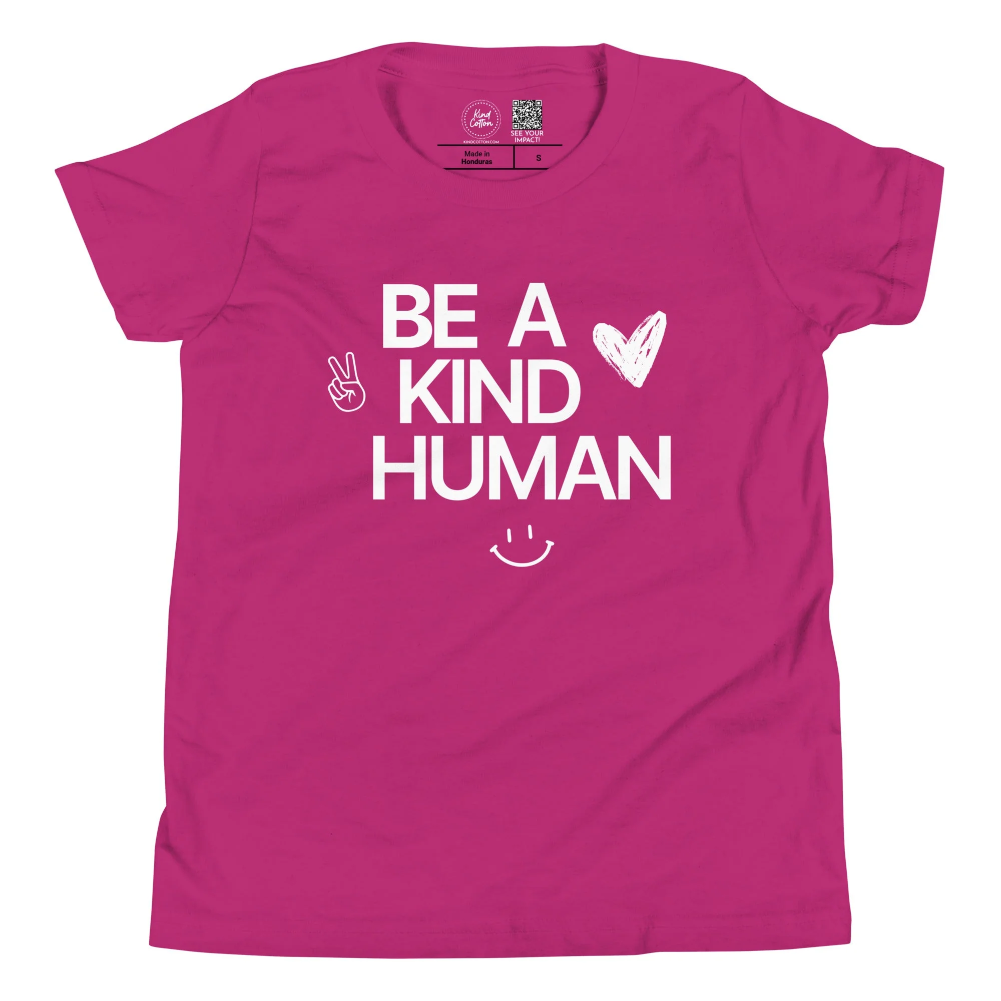 Be a Kind Human Kids Tee - Image 2