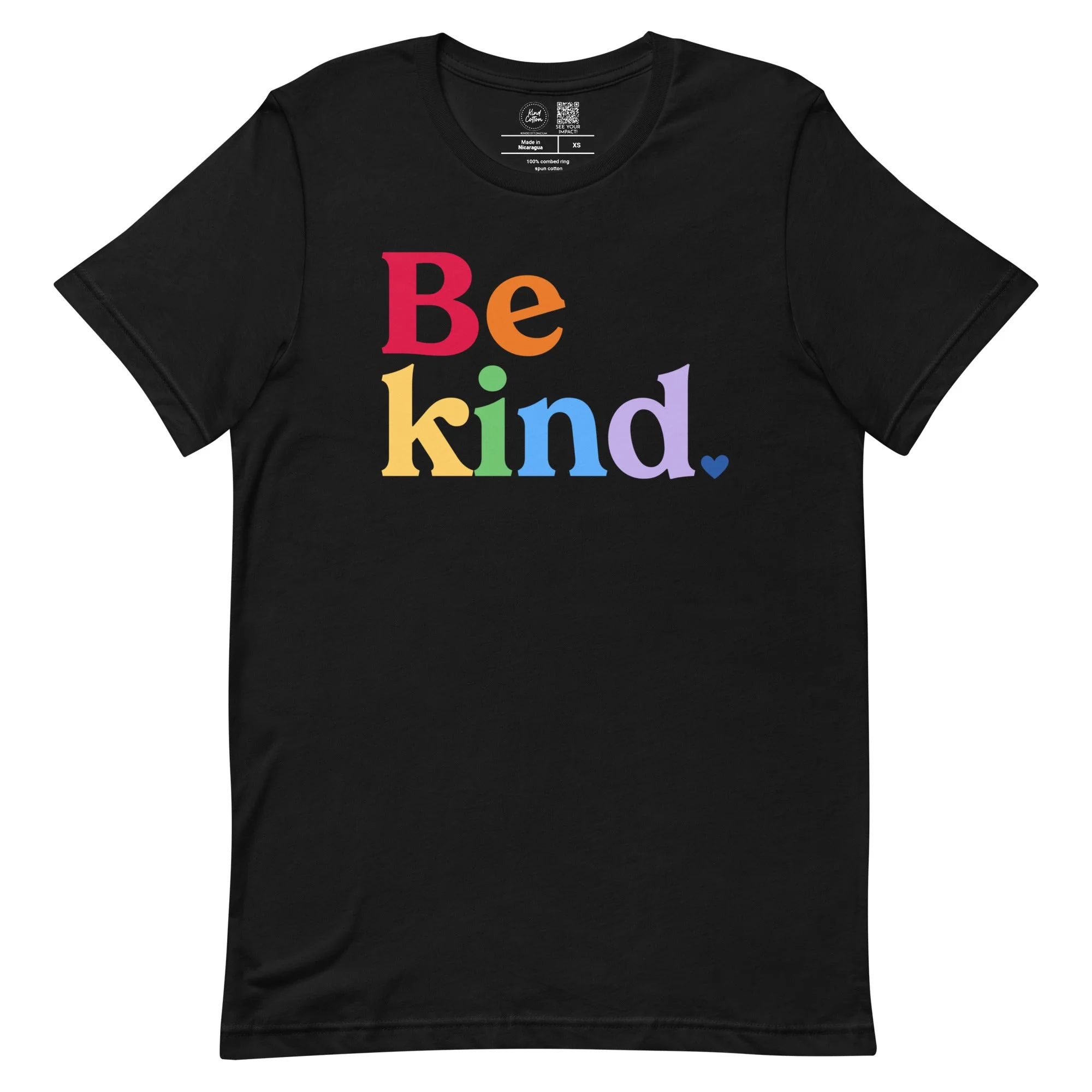 Be Kind Rainbow Classic Tee - Image 5