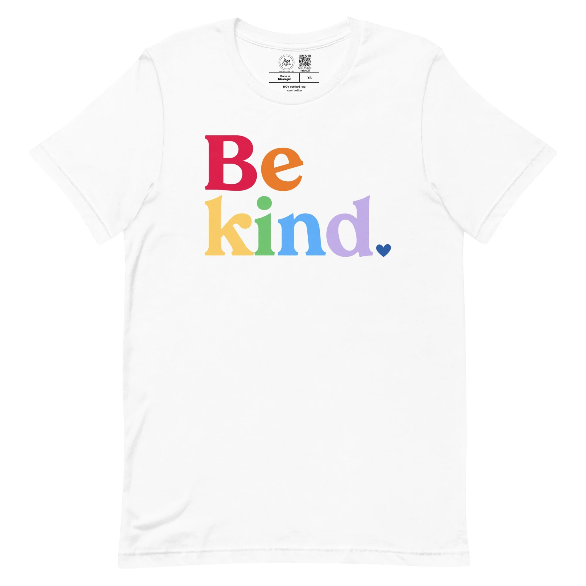 Be Kind Rainbow Classic Tee - Image 6