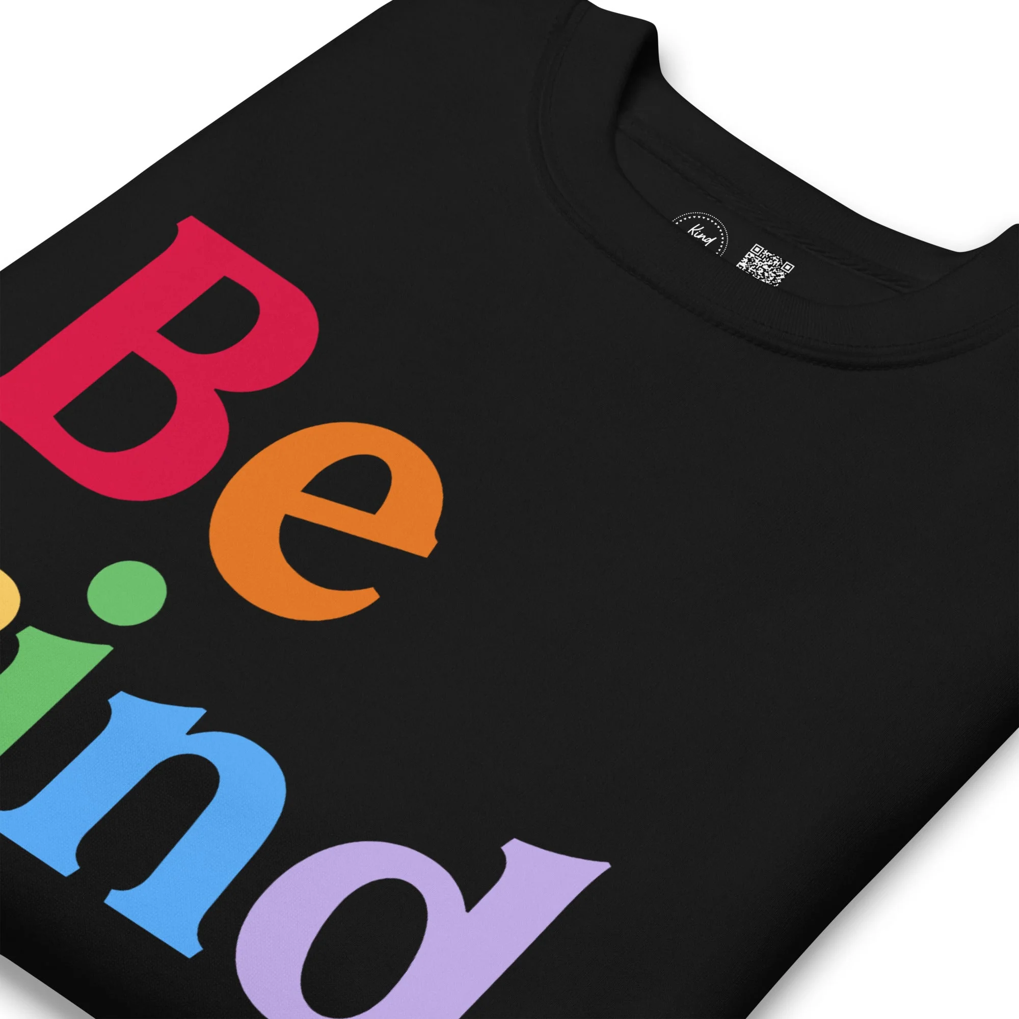 Be Kind Rainbow Crewneck Sweatshirt - Image 5