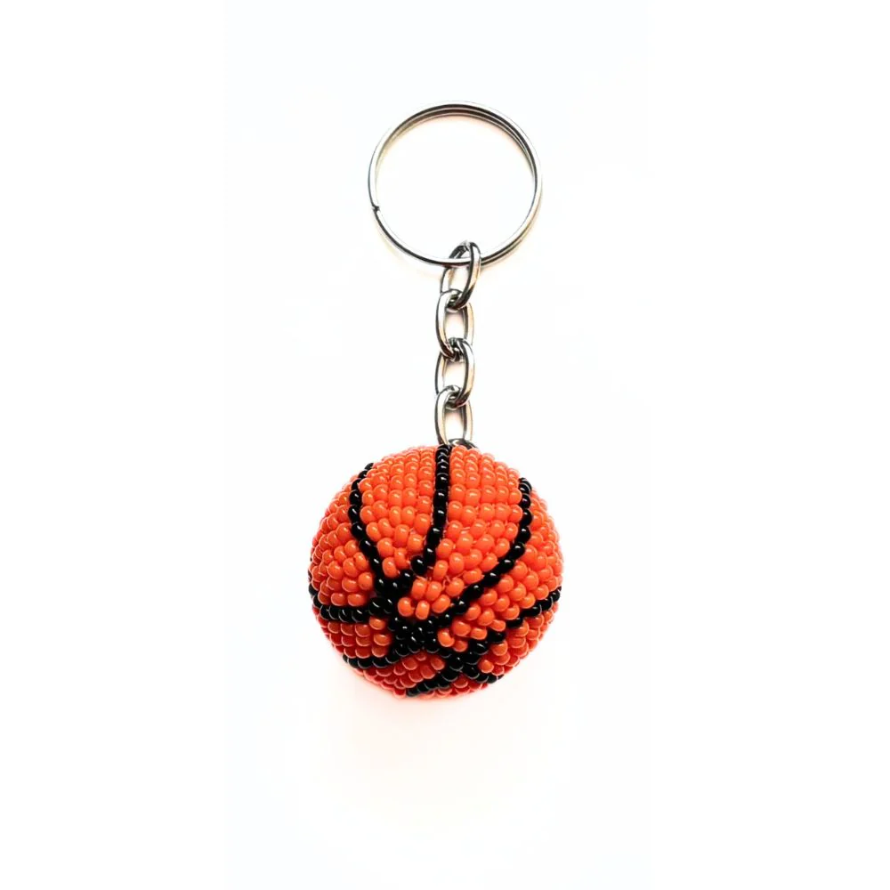 Beaded Keychain - Sports Ball - Image 3