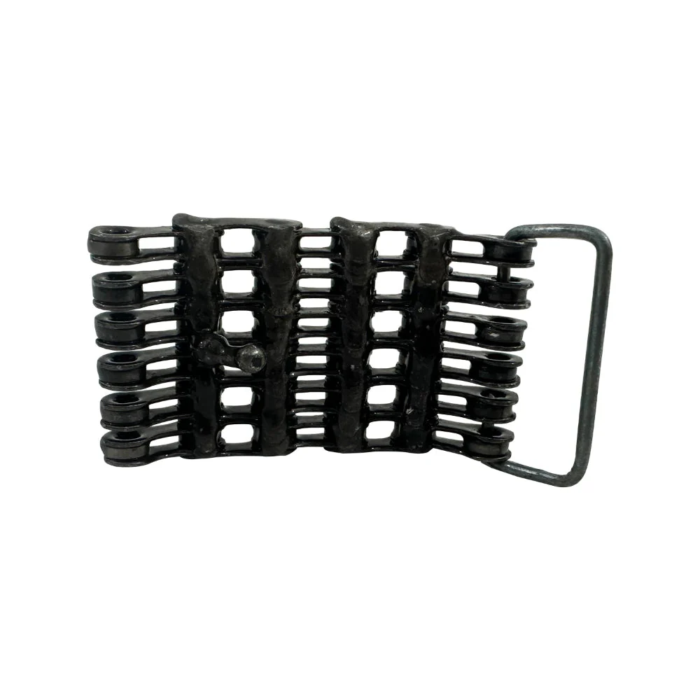 Belt Buckle- Upcycled Bike Chain - Image 4