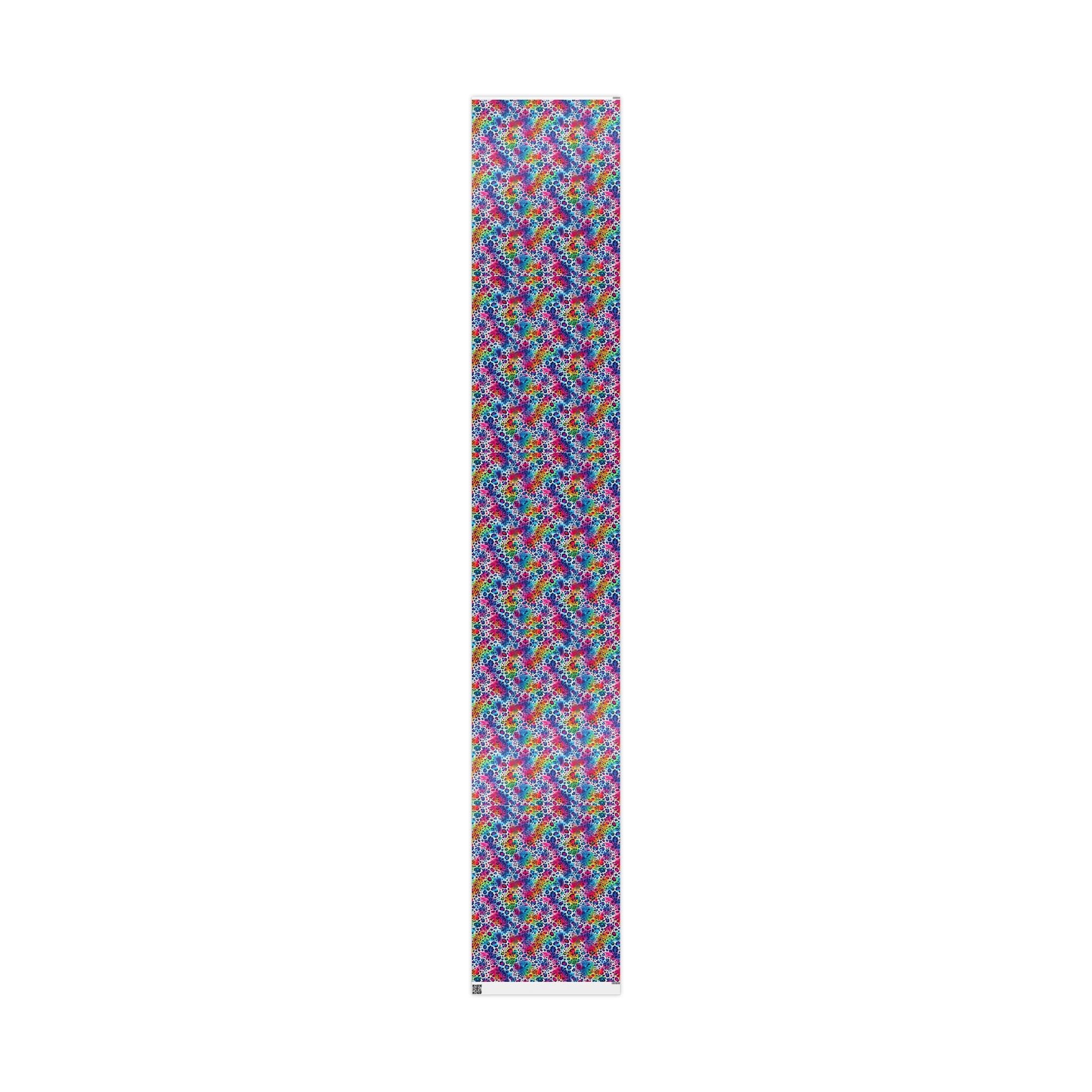 Bespattered Facade Colorful Animal Print Wrapping Paper | Three Sizes | Glossy or Matte - Image 10