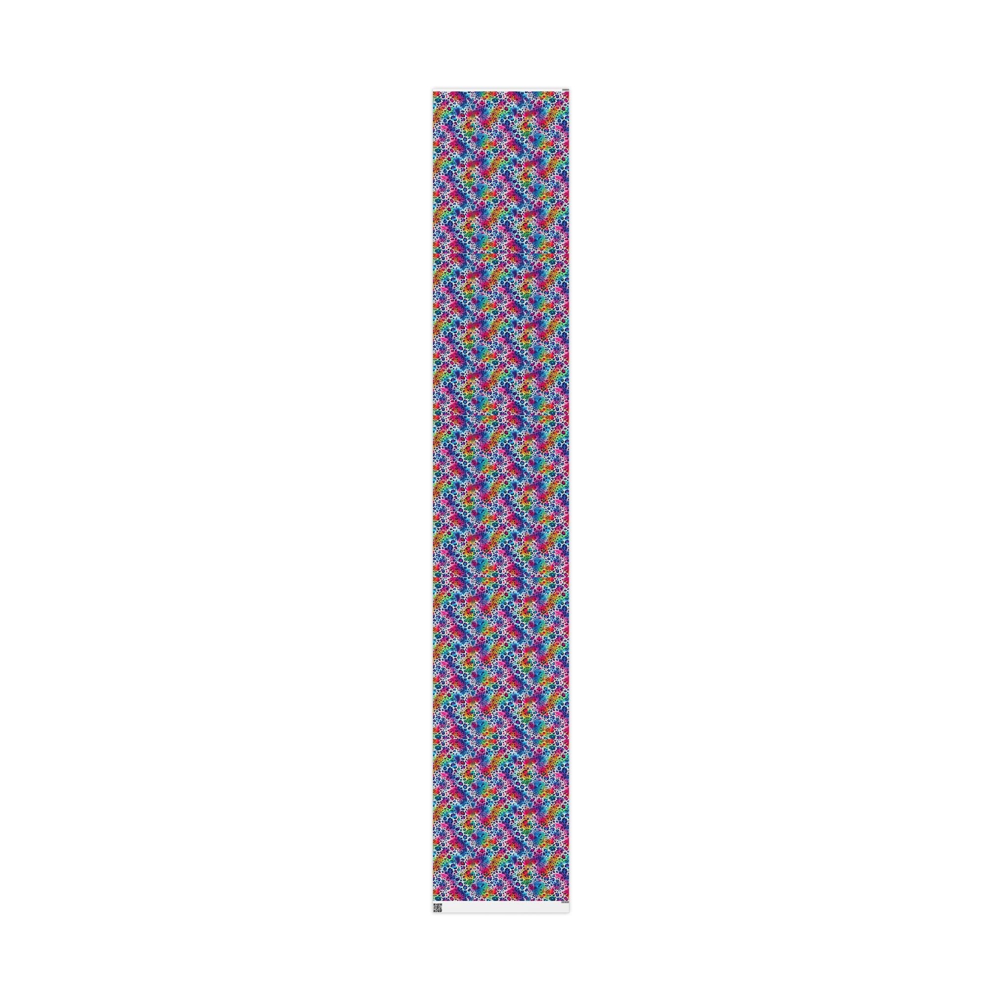Bespattered Facade Colorful Animal Print Wrapping Paper | Three Sizes | Glossy or Matte - Image 11