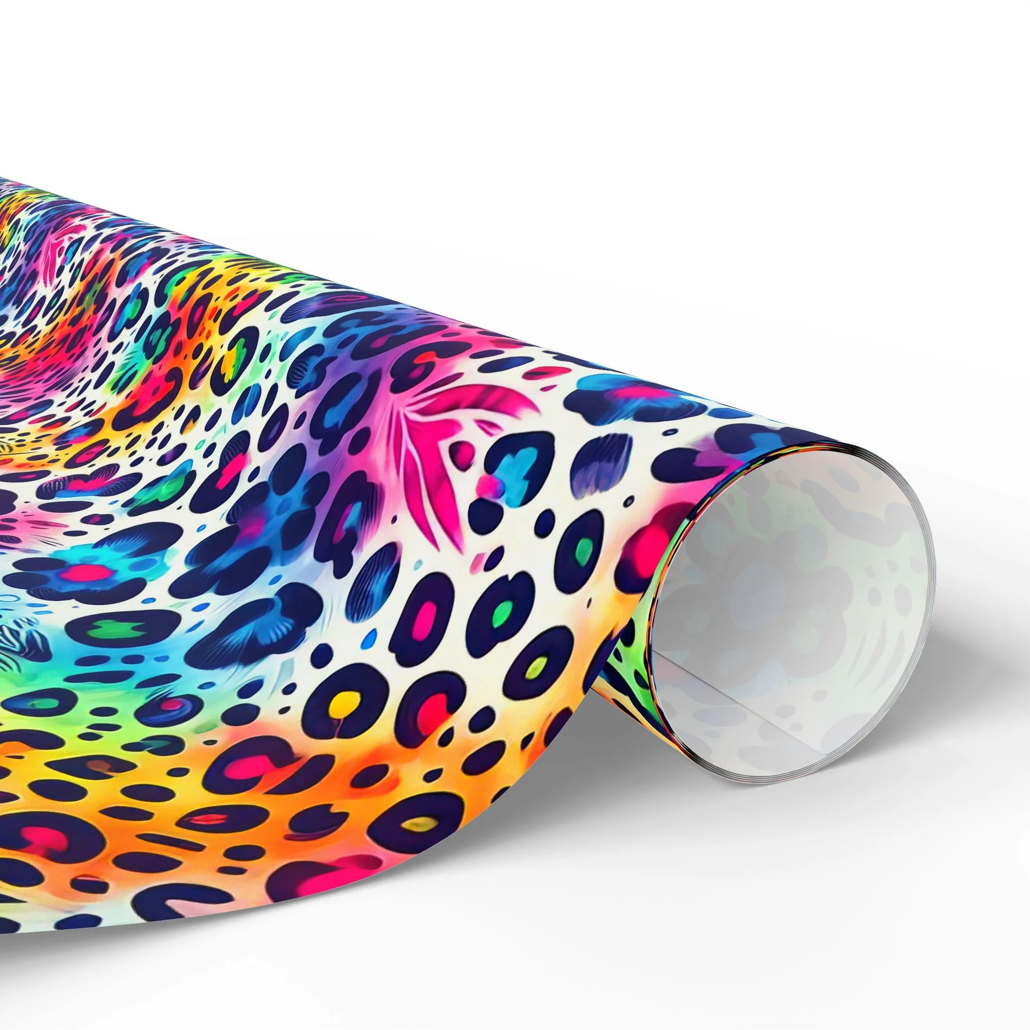 Bespattered Facade Colorful Animal Print Wrapping Paper | Three Sizes | Glossy or Matte - Image 4