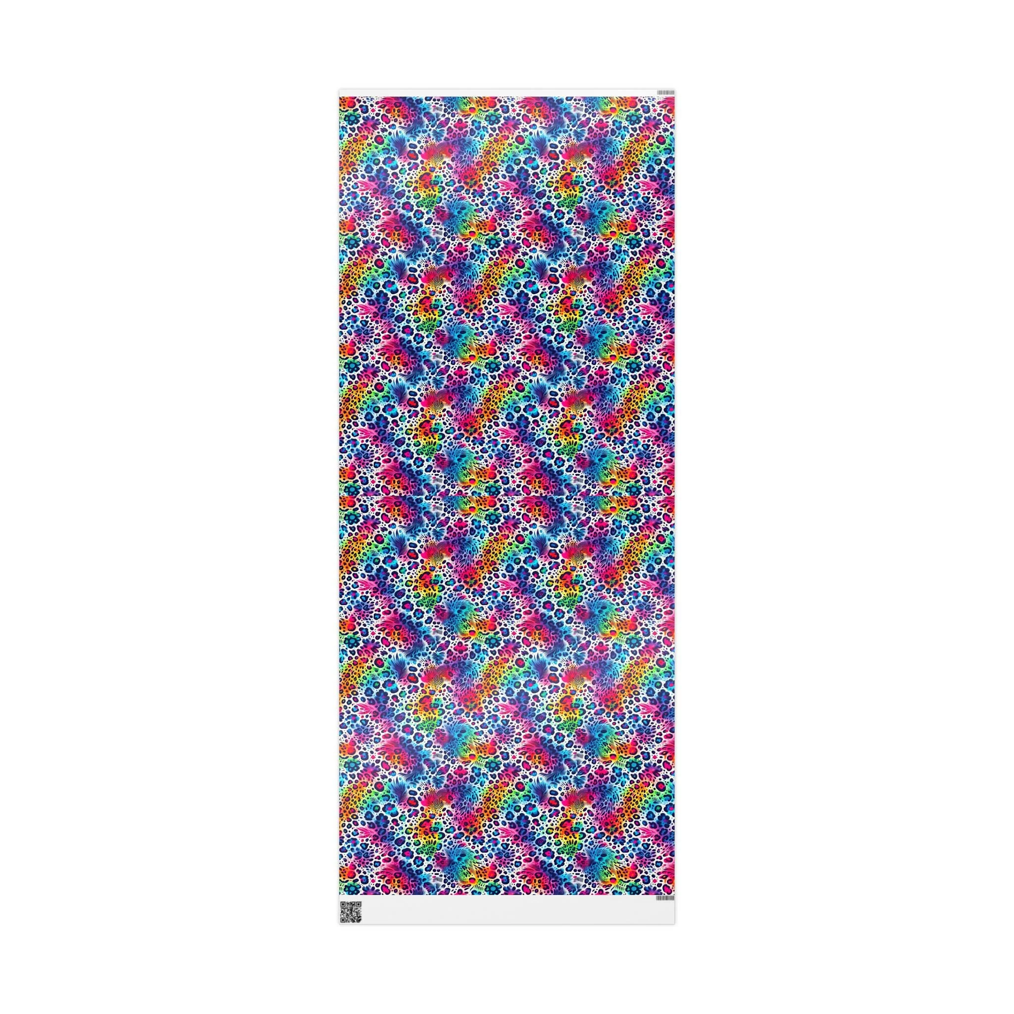 Bespattered Facade Colorful Animal Print Wrapping Paper | Three Sizes | Glossy or Matte - Image 8