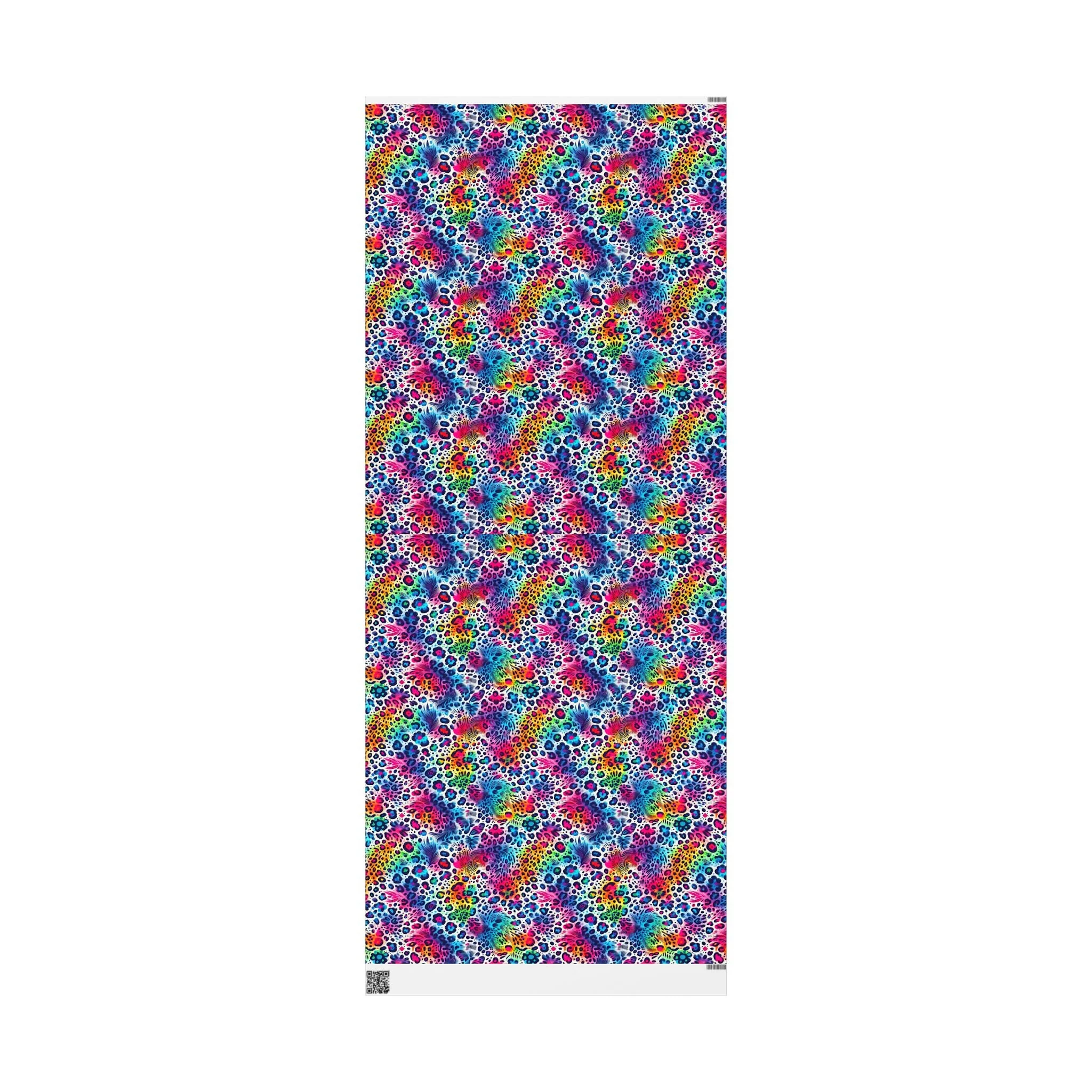 Bespattered Facade Colorful Animal Print Wrapping Paper | Three Sizes | Glossy or Matte - Image 9