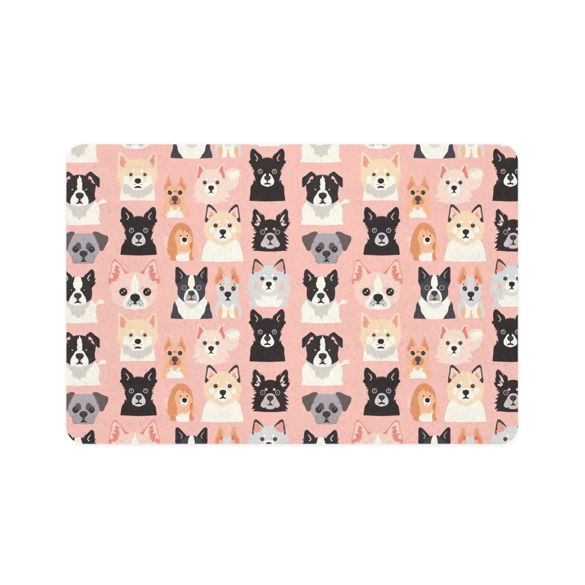 Bespattered Facade "I'm Here With My Posse" Pet Food Mat - Image 3