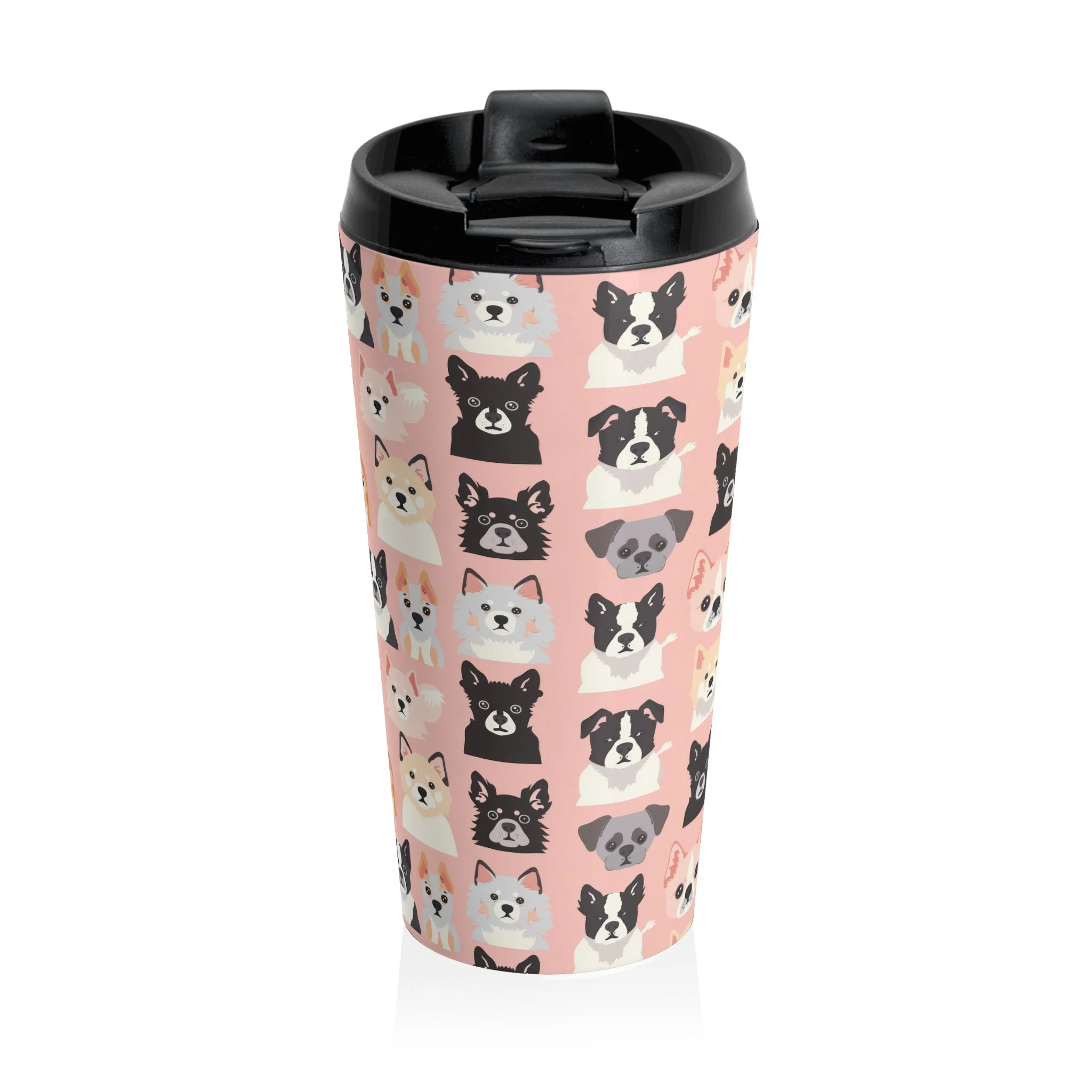Bespattered Facade "I'm here with my posse" Stainless Steel Travel Mug - Image 2