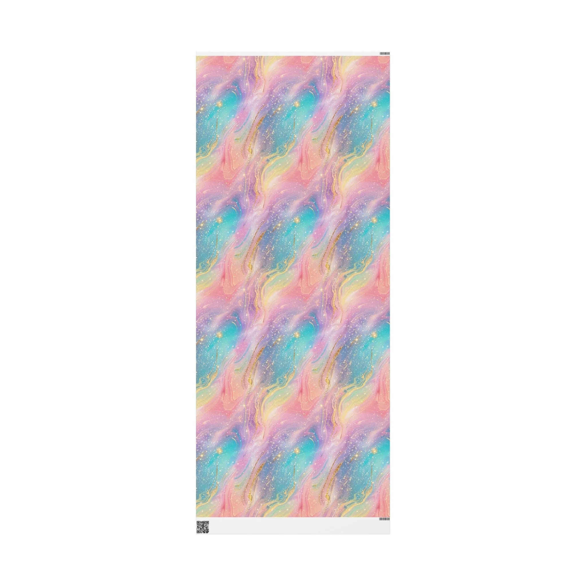 Bespattered Facade Pastel Dreams Wrapping Paper | Three Sizes | Glossy or Matte - Image 9