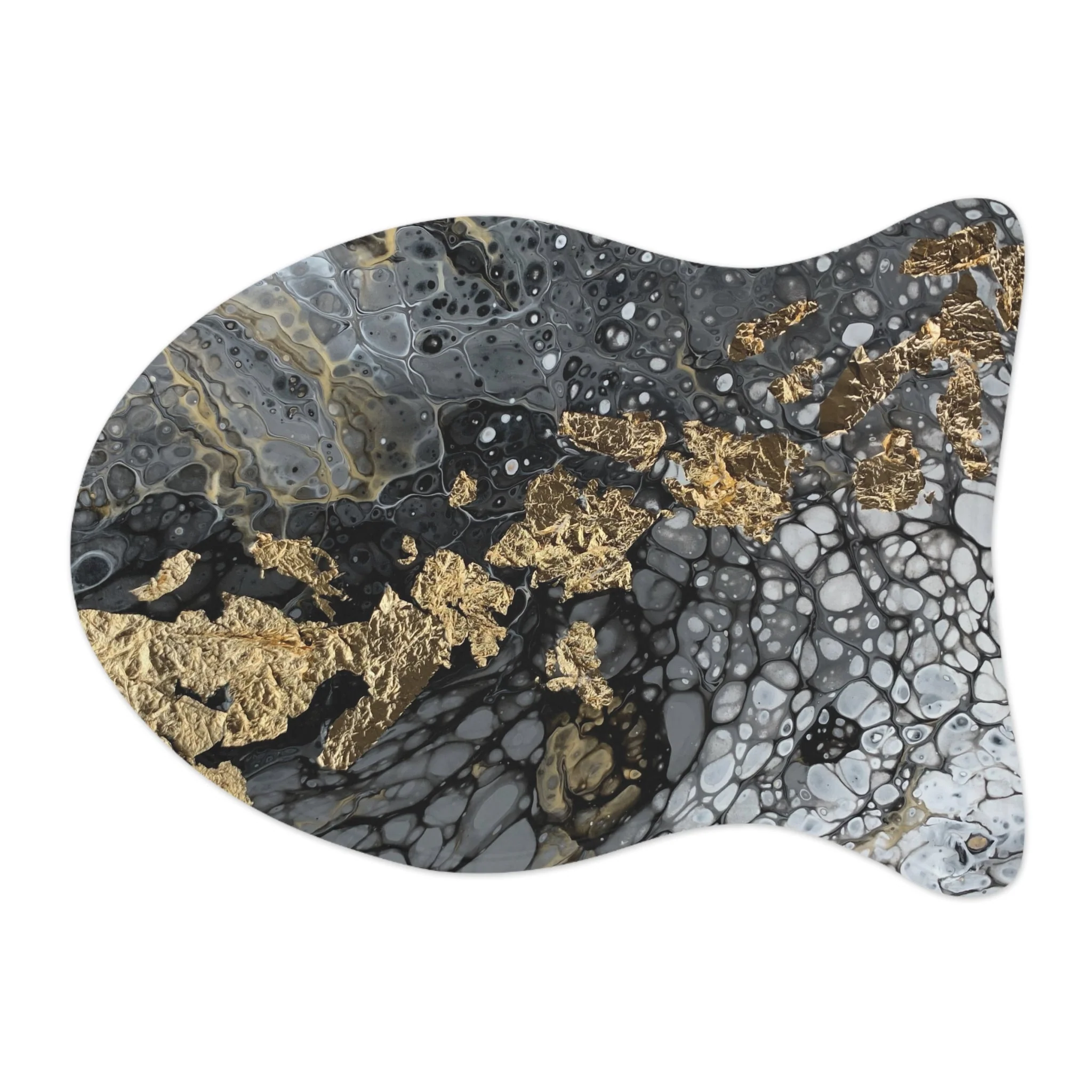 Bespattered Facade You're Golden Pet Feeding Mats (3 Shapes) - Image 4