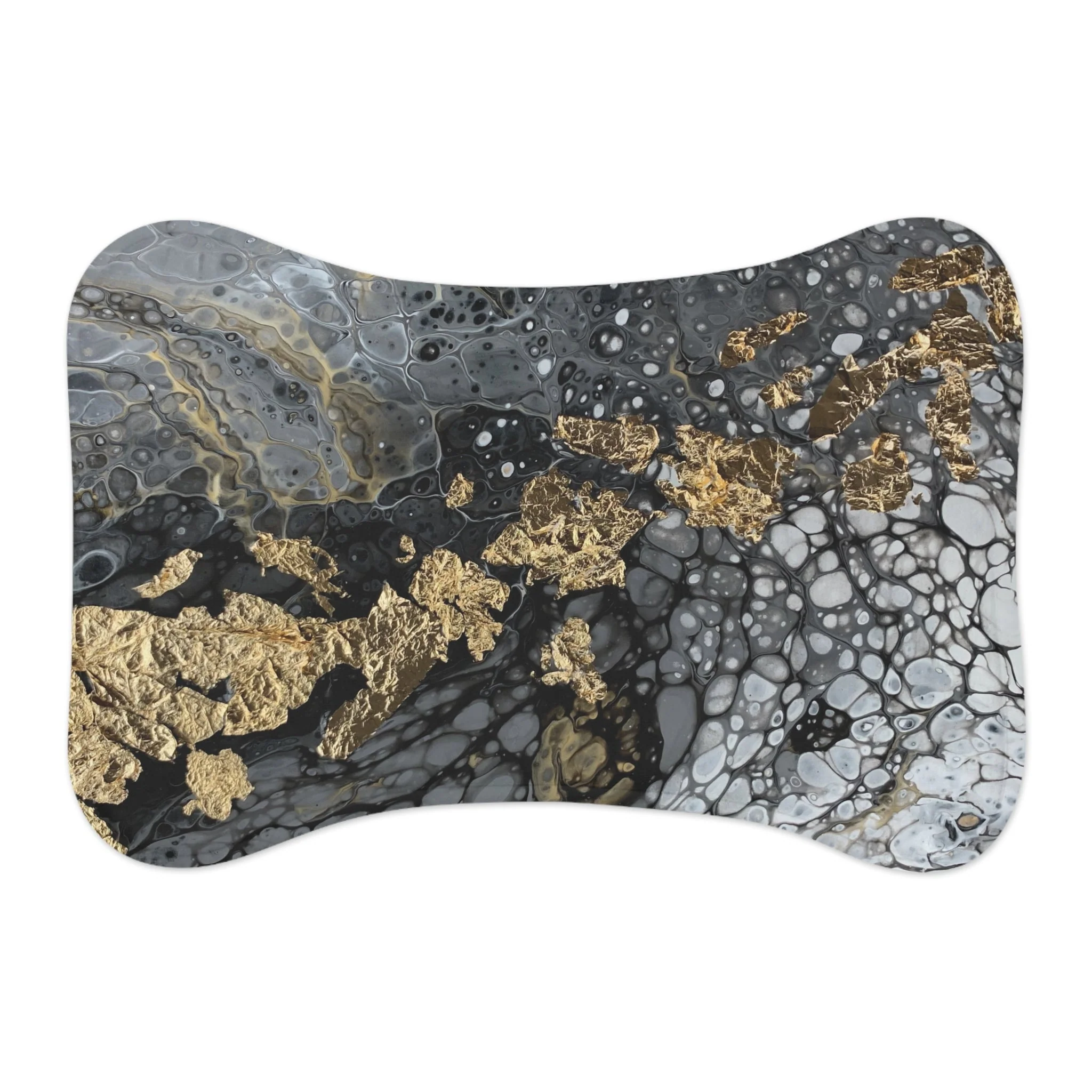 Bespattered Facade You're Golden Pet Feeding Mats (3 Shapes) - Image 5