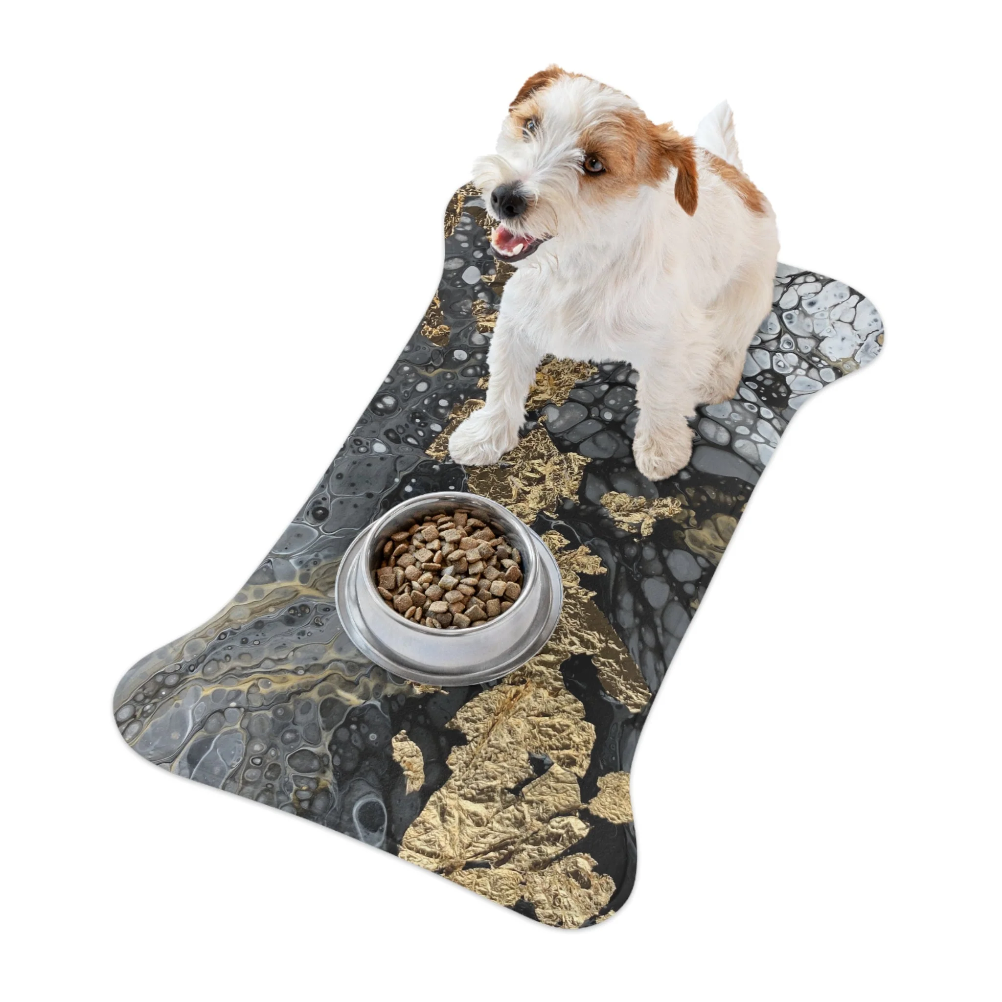 Bespattered Facade You're Golden Pet Feeding Mats (3 Shapes) - Image 7