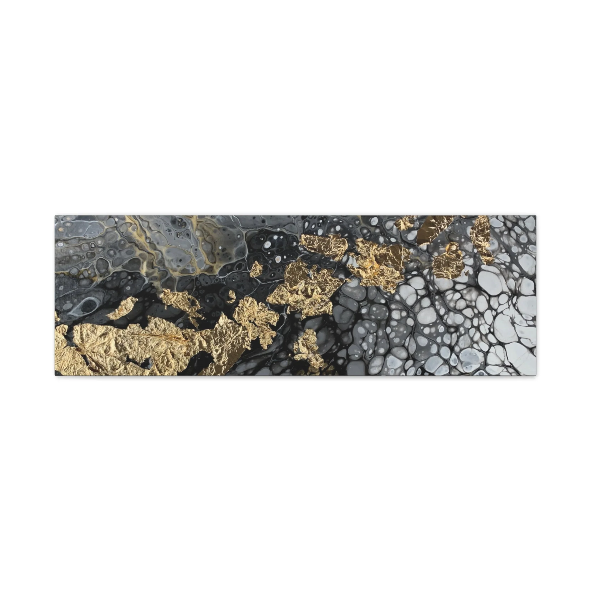 Bespattered Facade You're Golden Stretched Matte Canvas Art Prints | Multiple Sizes - Image 15