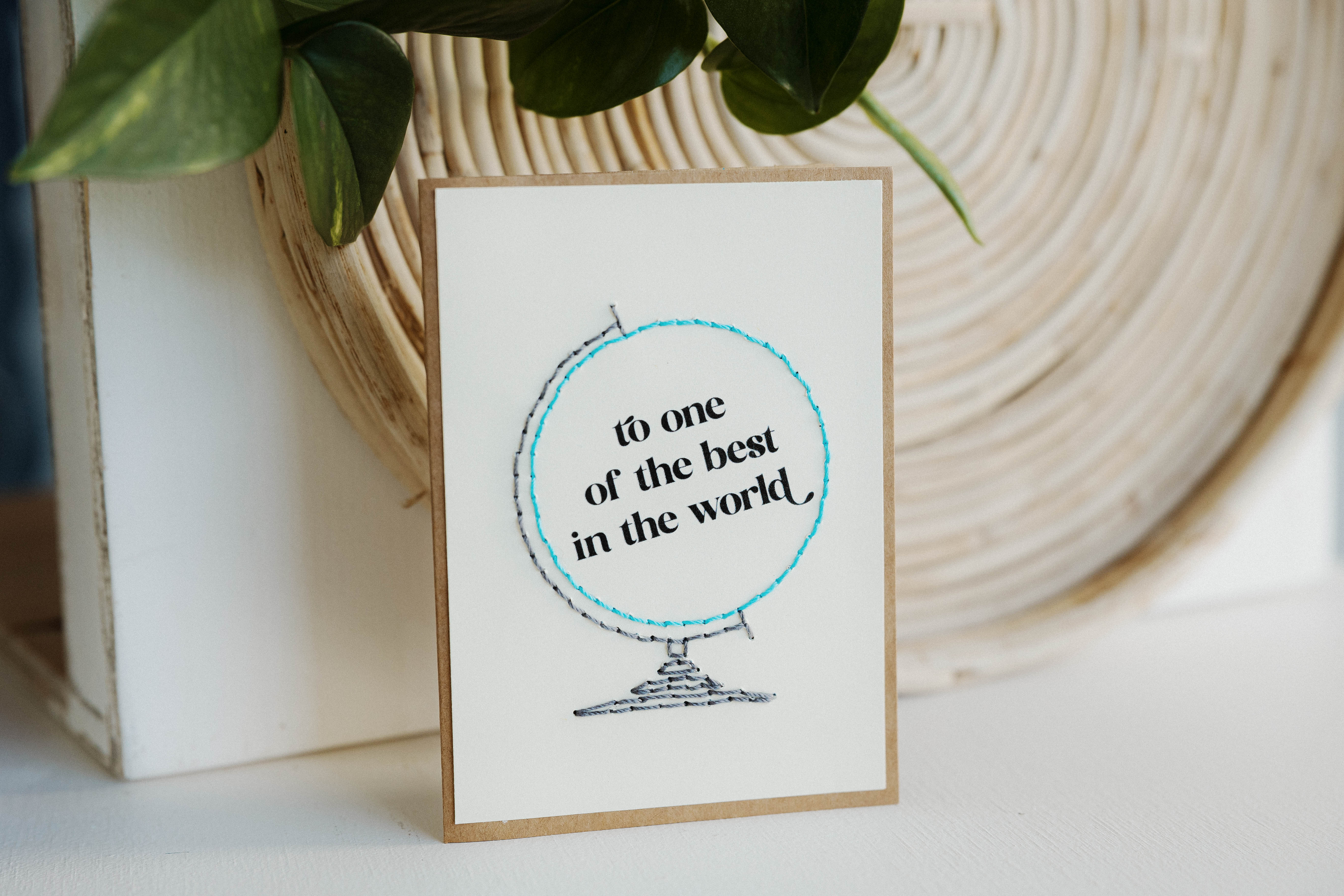 Best in the World Greeting Card - Image 2