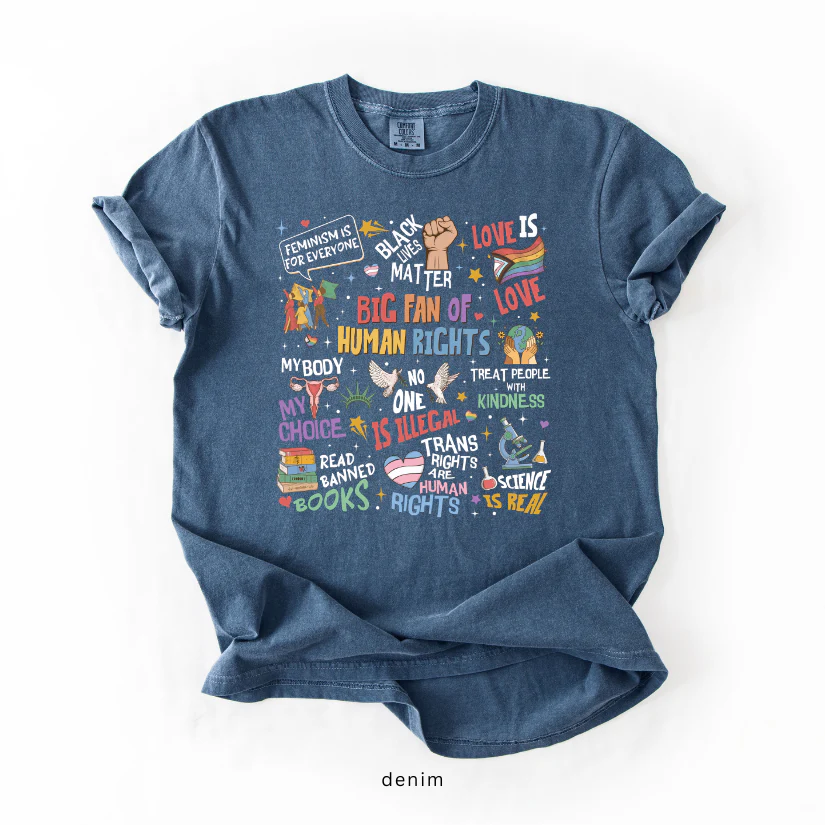 Big Fan of Human Rights Shirt - Image 4