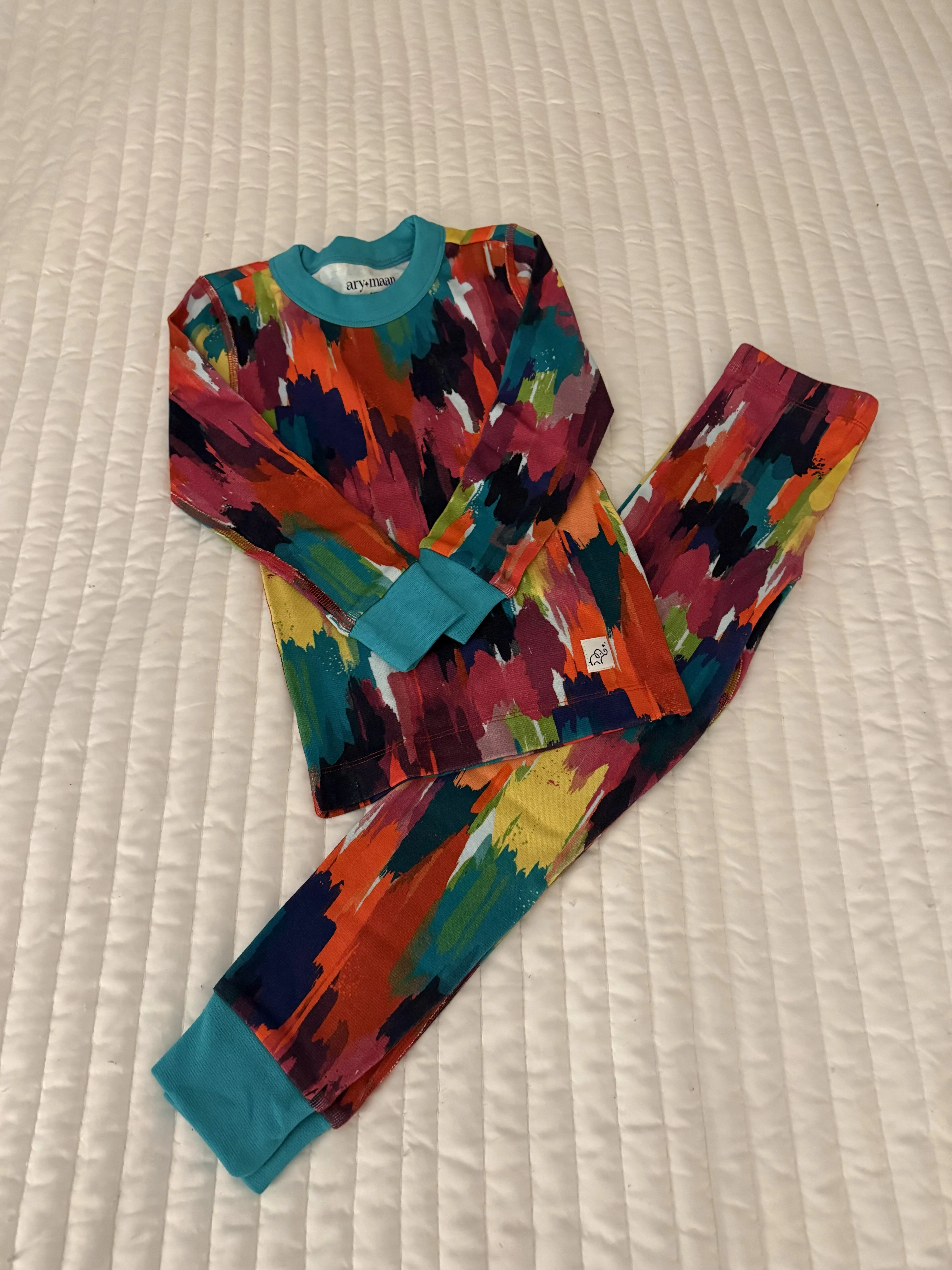 Big Kid Pajama Set – Holi Hues - Image 4