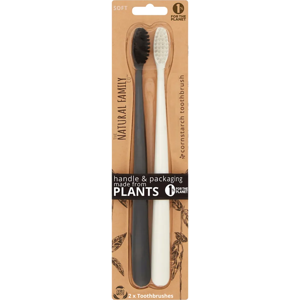 Biodegradable Toothbrush Pack of 2 - Image 6