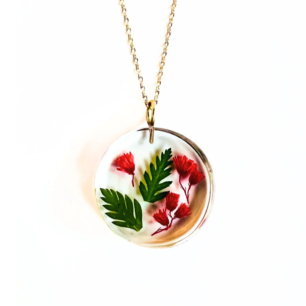 Birth Month Flower Pendant Necklace - Image 16
