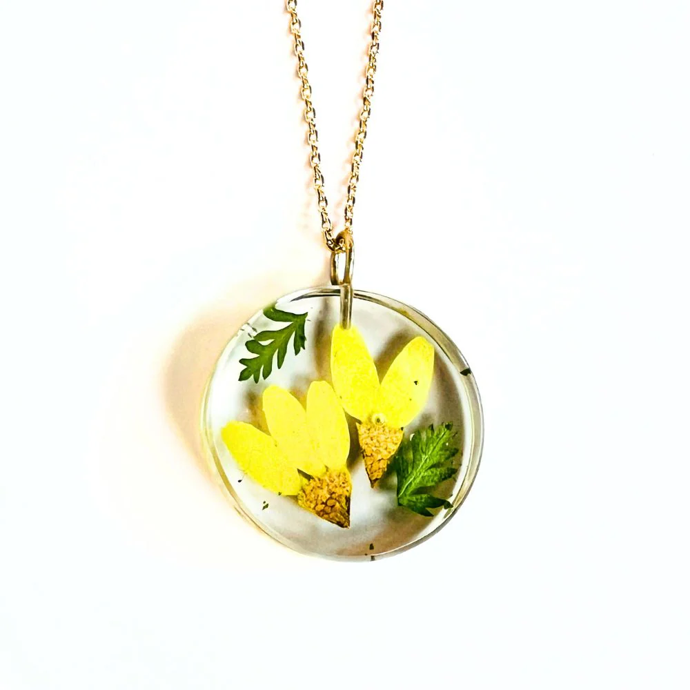 Birth Month Flower Pendant Necklace - Image 6