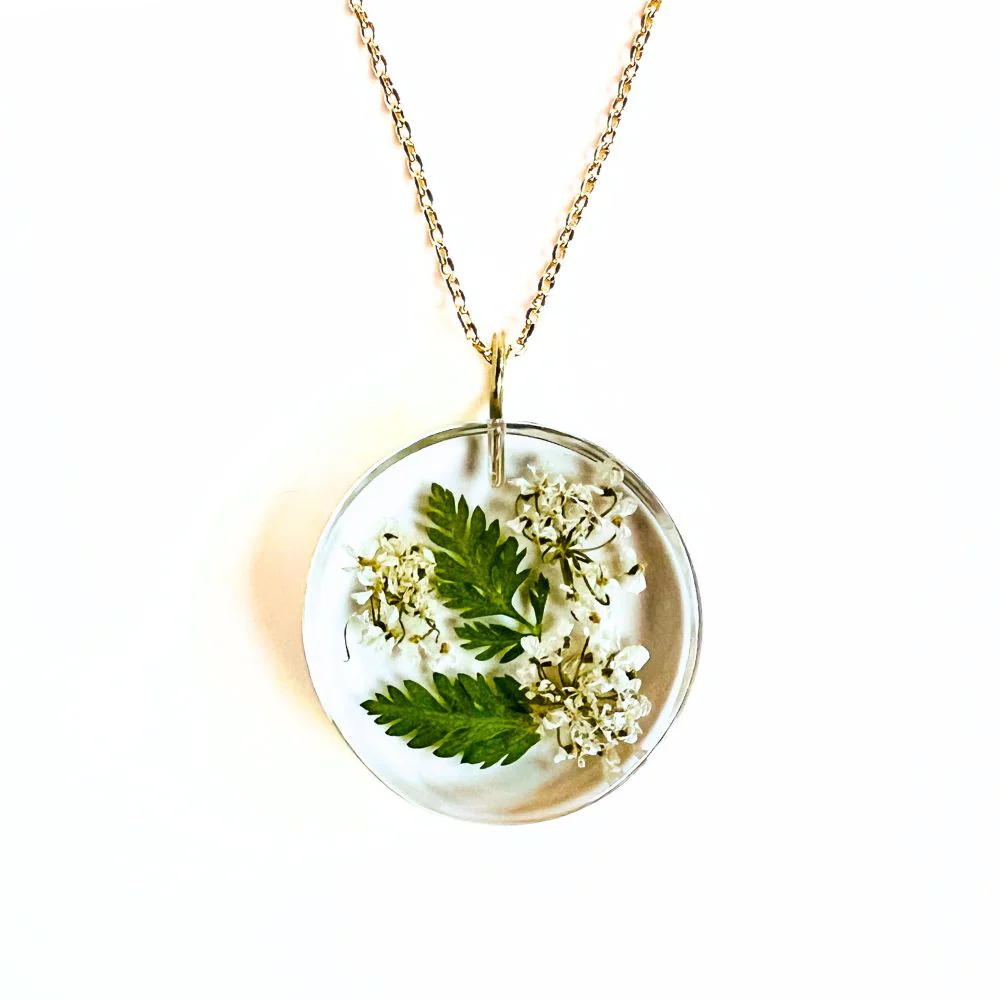 Birth Month Flower Pendant Necklace - Image 7