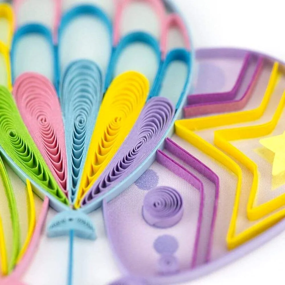 Birthday Balloon Surprise Quilled Greeting Card - Image 3