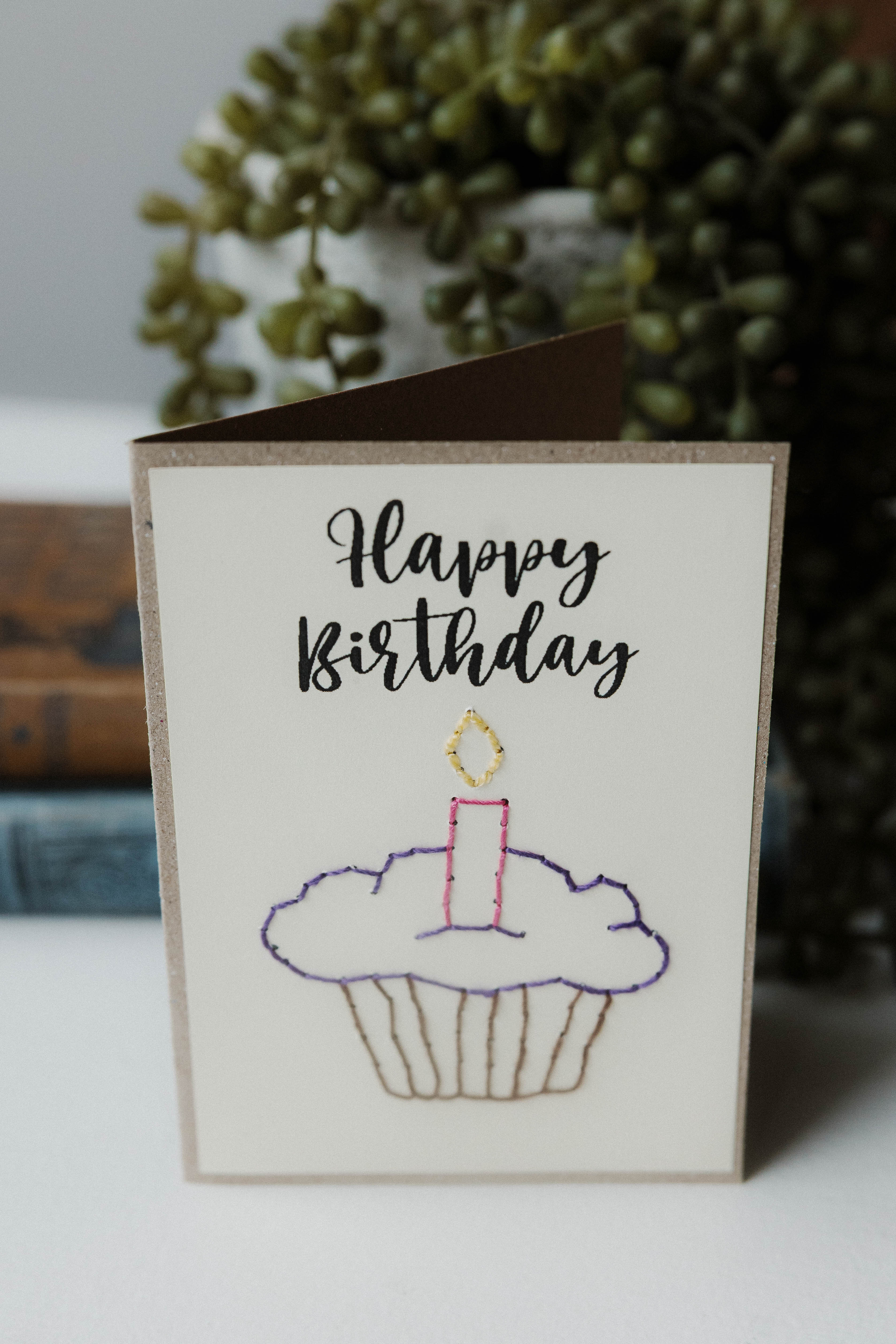 Birthday Cupcake Greeting Cards - Image 3