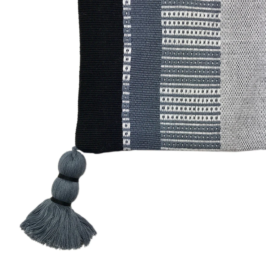 Black Striped Backstrap Clutch - Image 3