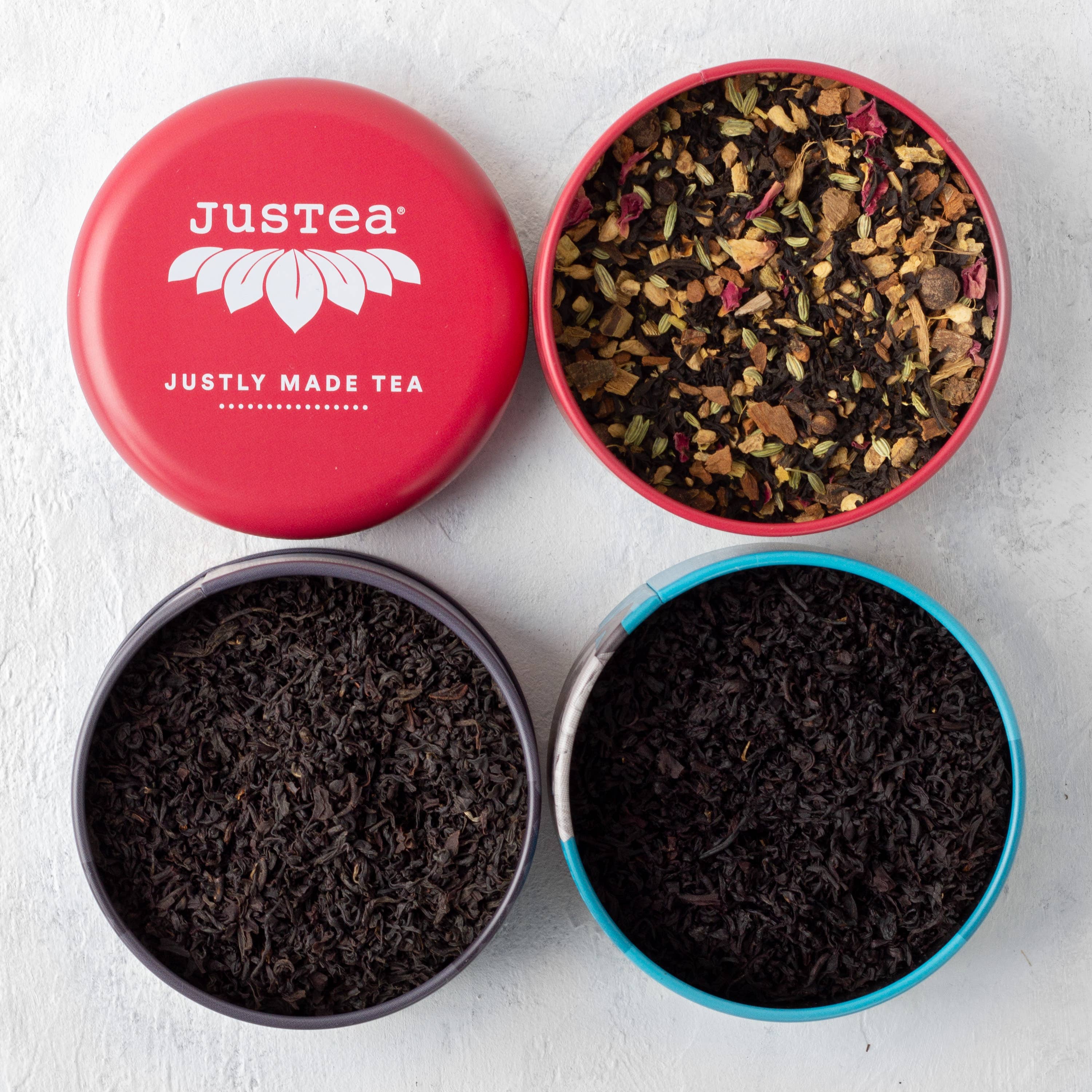 Black Tea Trio Tin & Spoon - Organic, Fair-Trade Tea Gift - Image 3