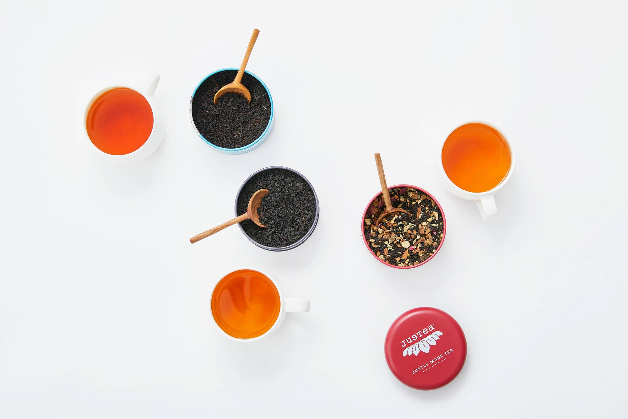 Black Tea Trio Tin & Spoon - Organic, Fair-Trade Tea Gift - Image 4